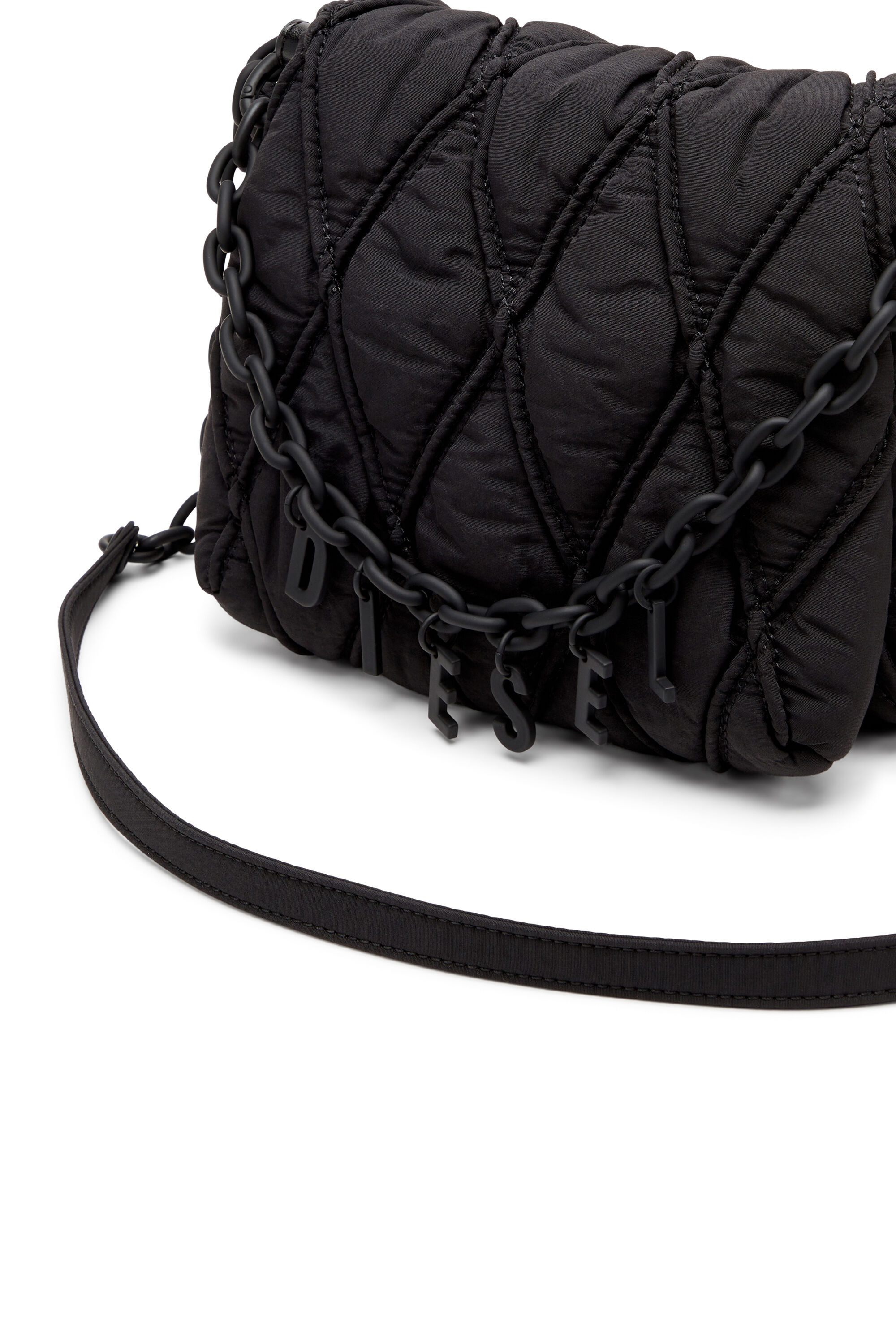 Women's Charm-D S-Small shoulder bag in quilted nylon