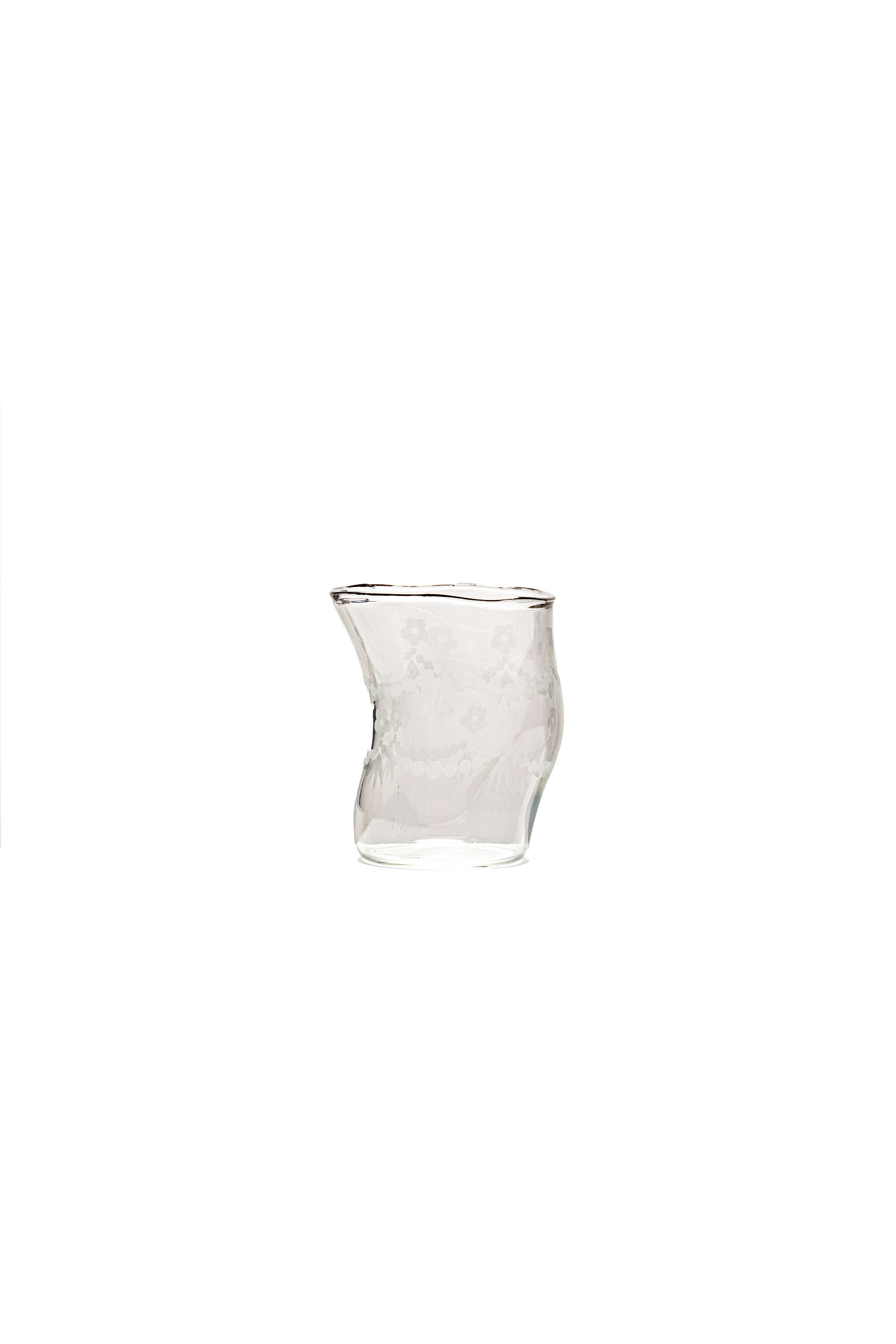 Diesel - 11242 GLASSES "CLASSIC ON ACID - SPRING", Unisex Water glass in White - Image 1