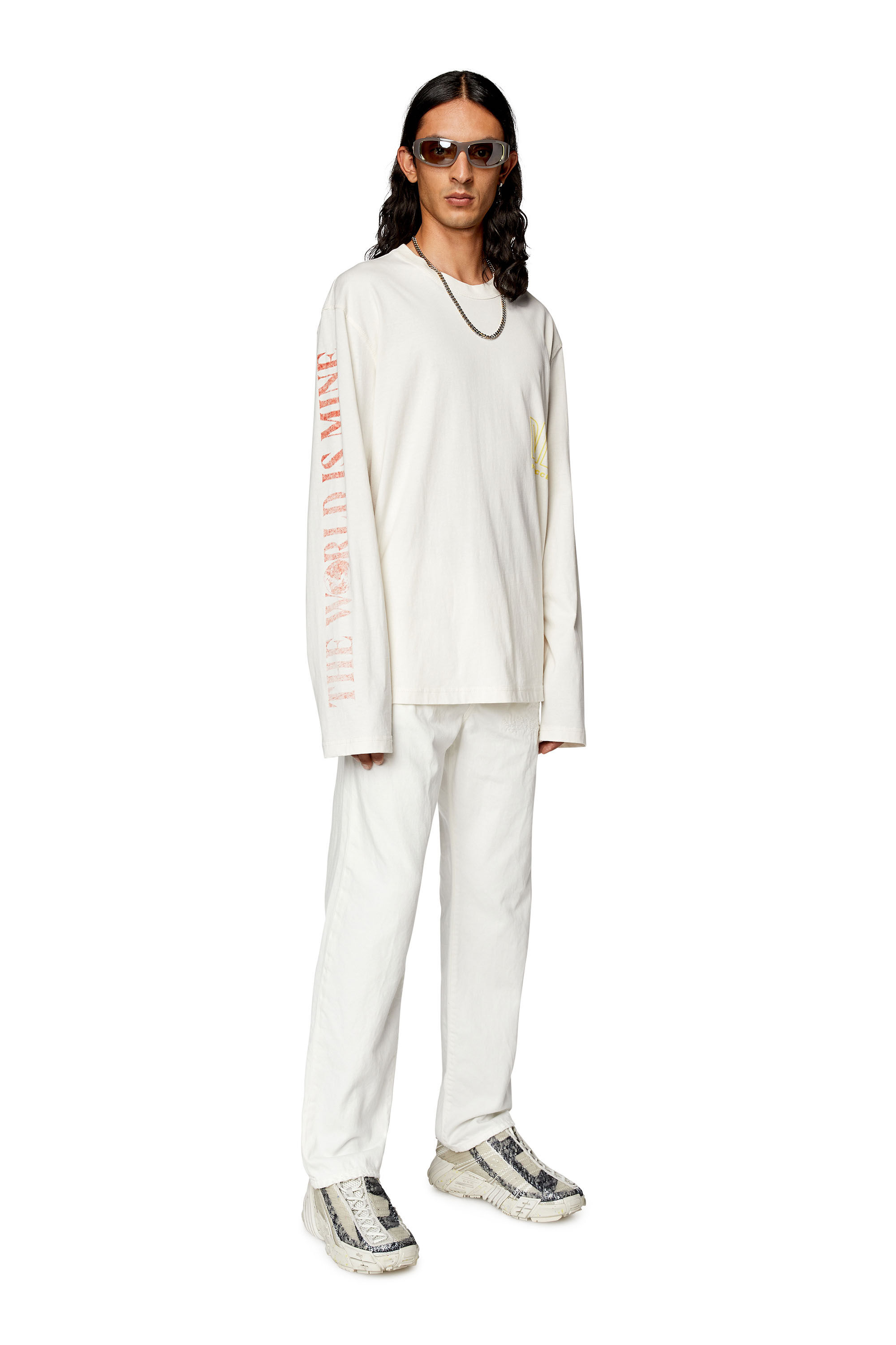 Diesel - Straight Jeans 2020 D-Viker 068HB, White - Image 1