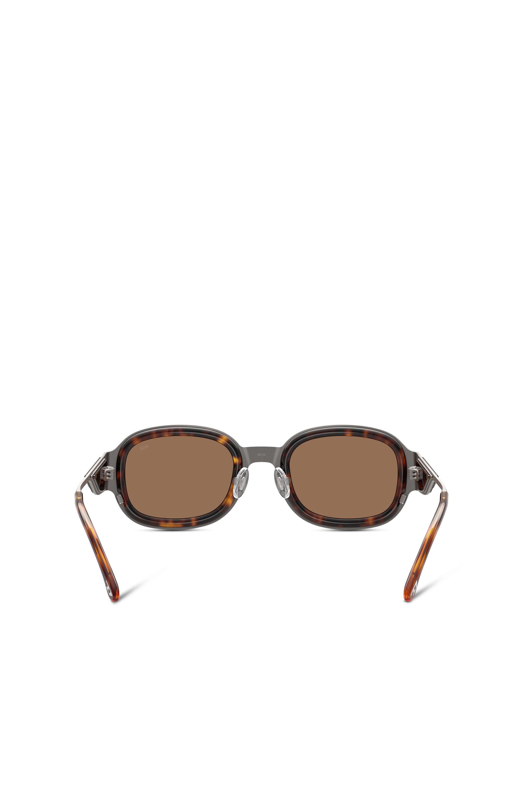 Diesel - 0DL1020, Unisex's Square sunglasses in Brown - 3