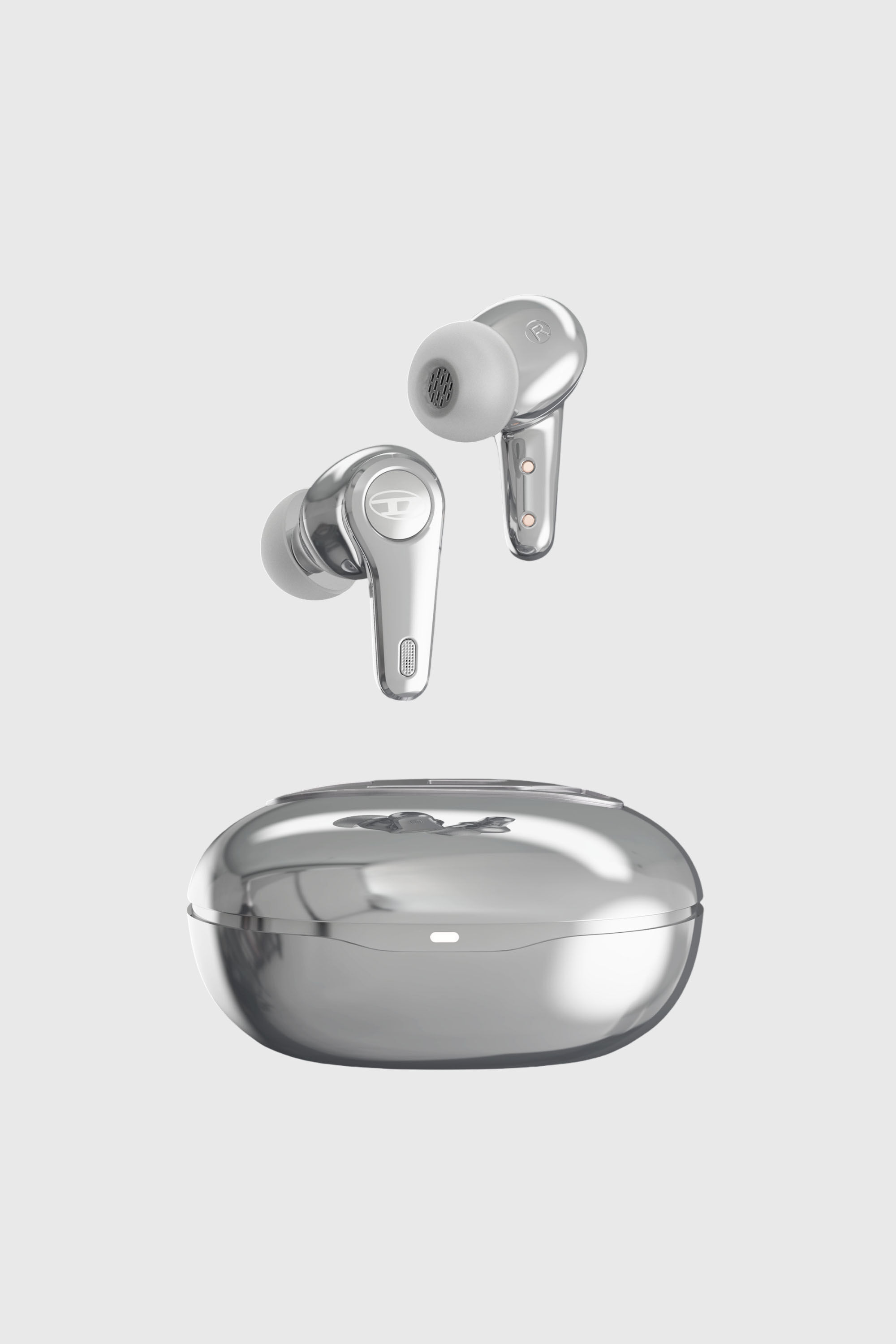 Diesel - 60215 TRUE WIRELESS EARBUDS TRUE WIRELESS, Unisex's Wireless Earbuds in Grey - 1