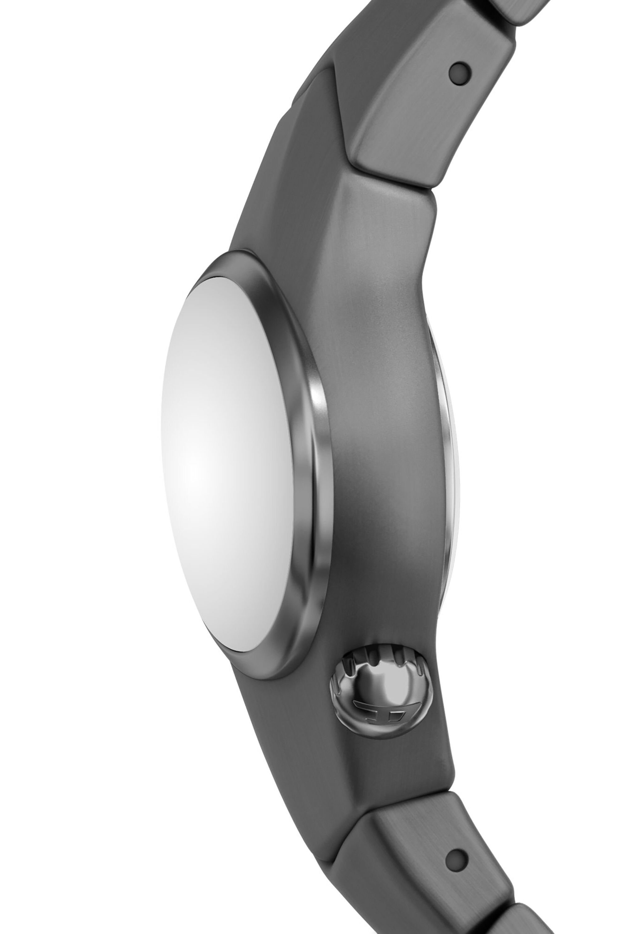 Diesel - DZ2241 WATCH, Man's D-Rush gunmetal stainless steel watch in Dark grey - 3