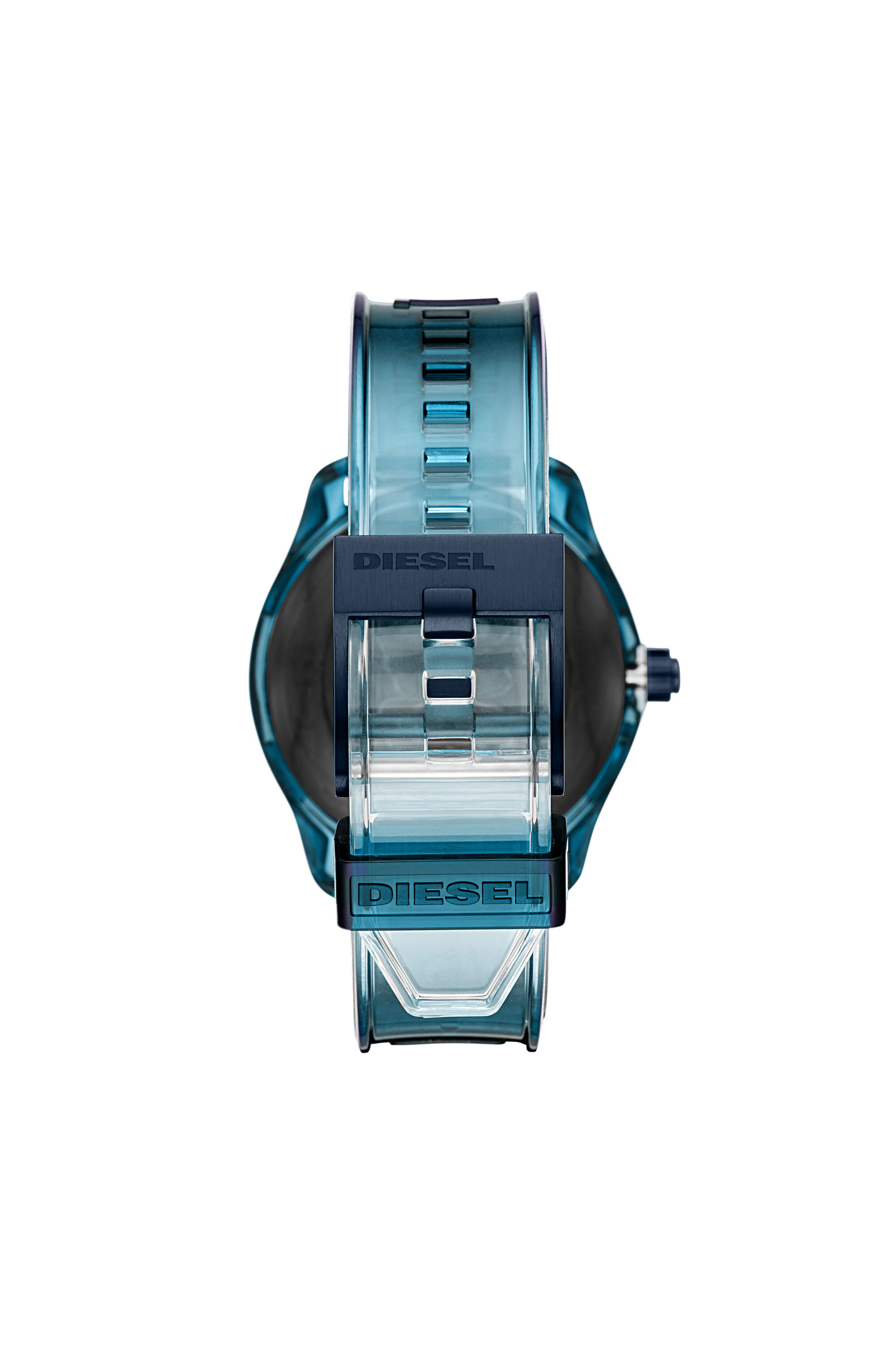 Diesel - DT2020, Man Diesel On Fadelite Smartwatch - Blue Transparent in Blue - Image 2
