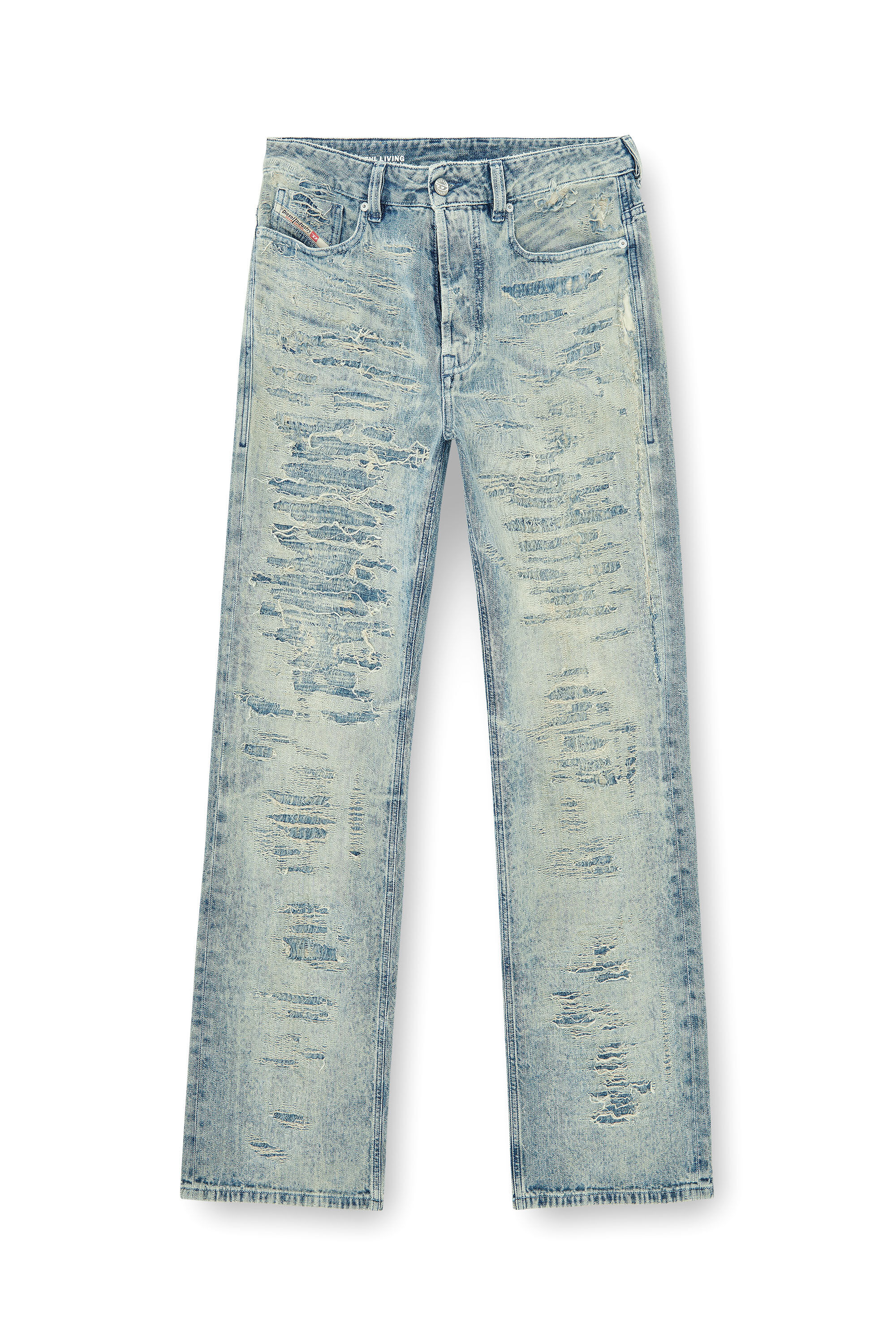 Diesel - Man's Relaxed Jeans 1980 D-Eeper 068YM, Medium blue - 6