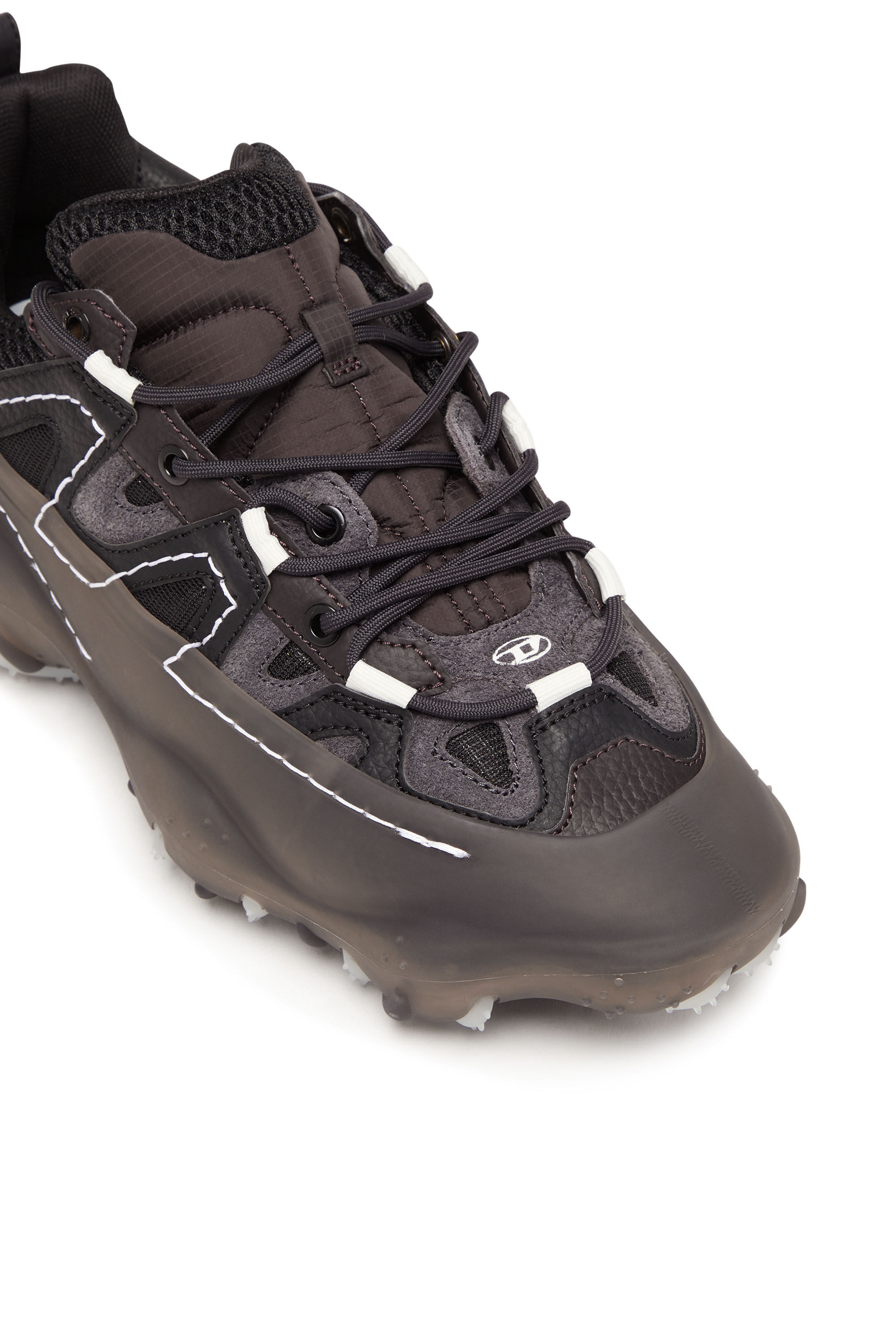 Diesel - S-PROTOTYPE P1, Man S-Prototype P1-Low-top sneakers with rubber overlay in Black - Image 6