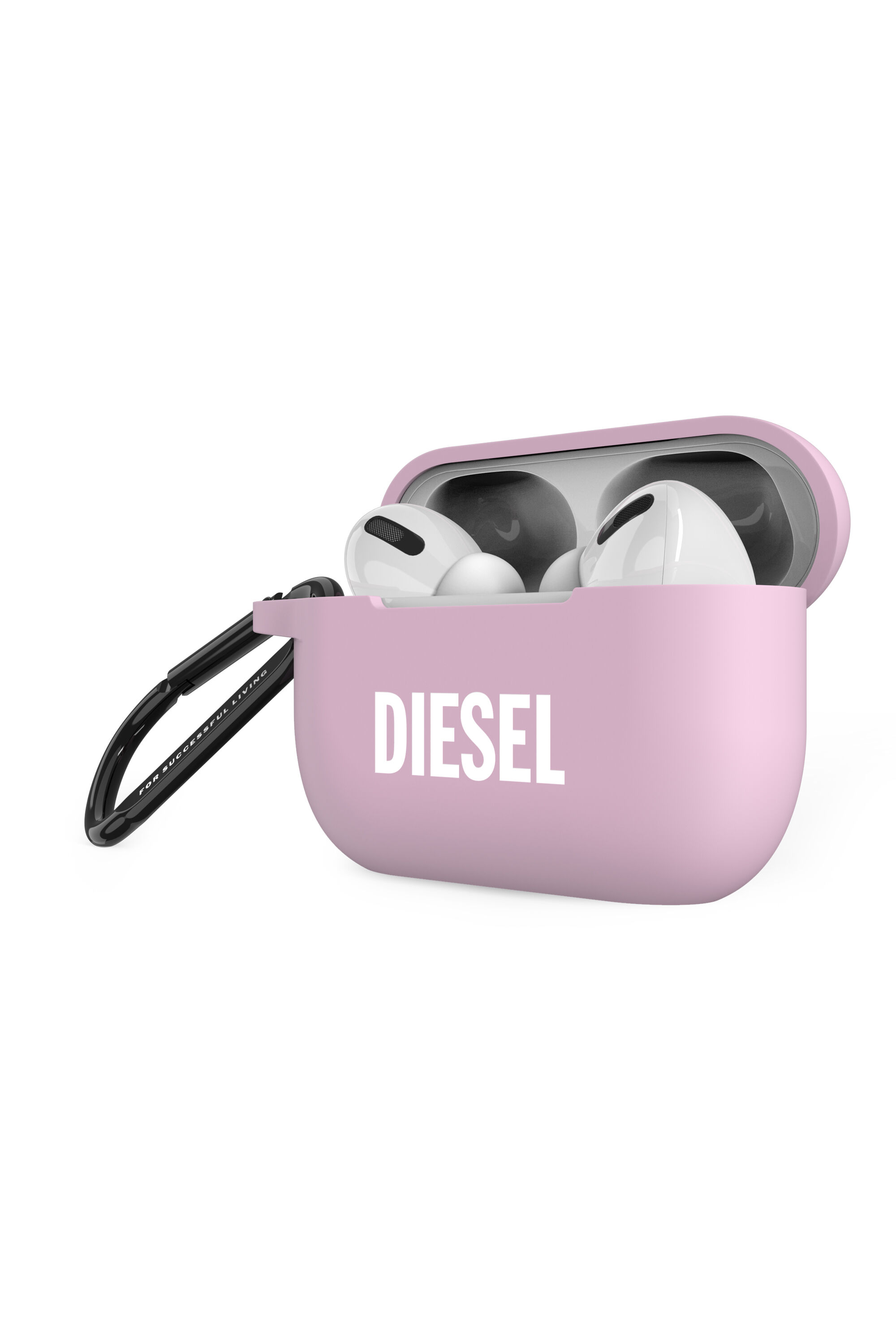 Diesel - 49862 AIRPOD CASE, Unisex Airpodcase silicone for AirPods pro in Pink - Image 3