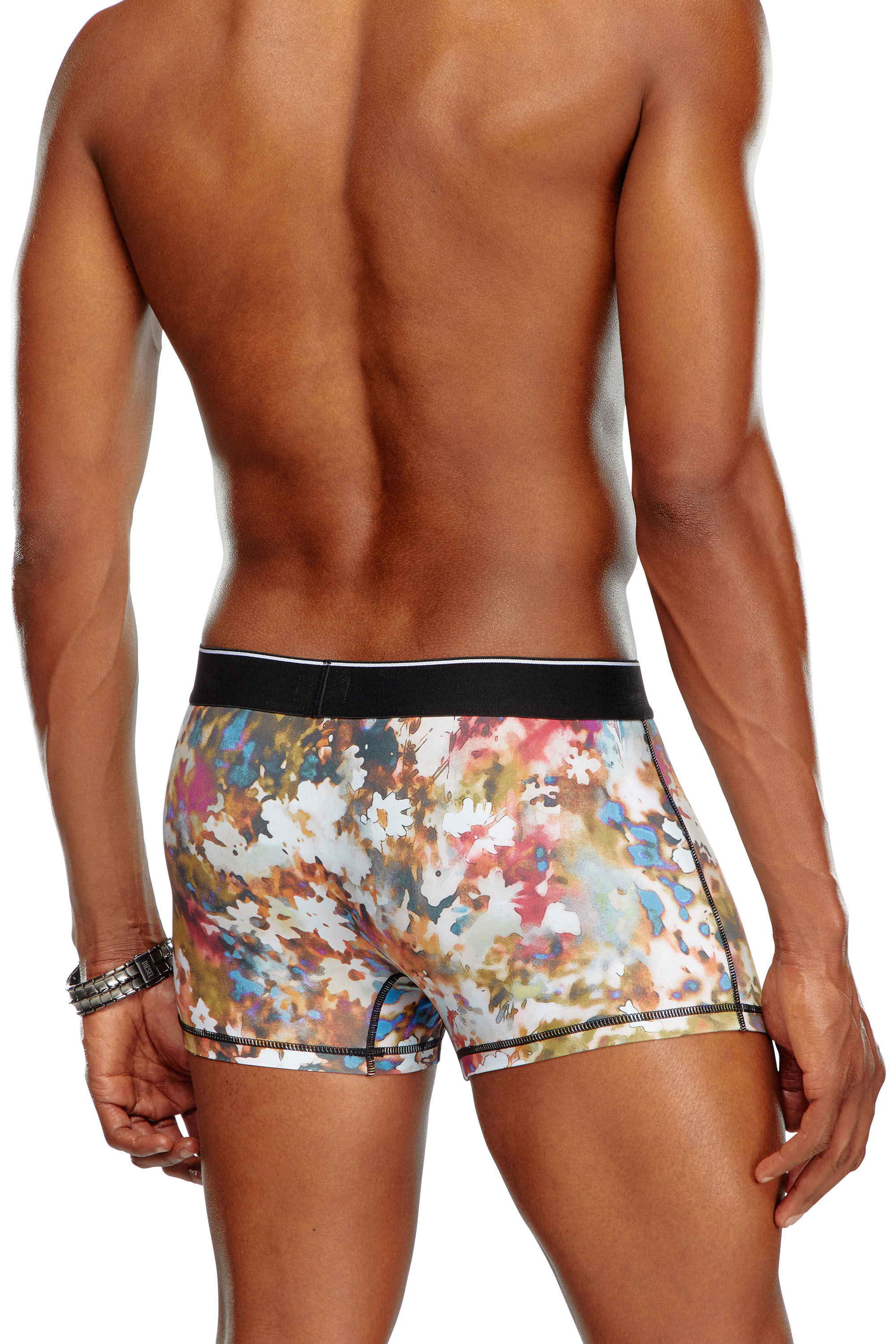 Diesel - UMBX-DAMIEN, Man Boxer briefs with abstract print in Multicolor - Image 4