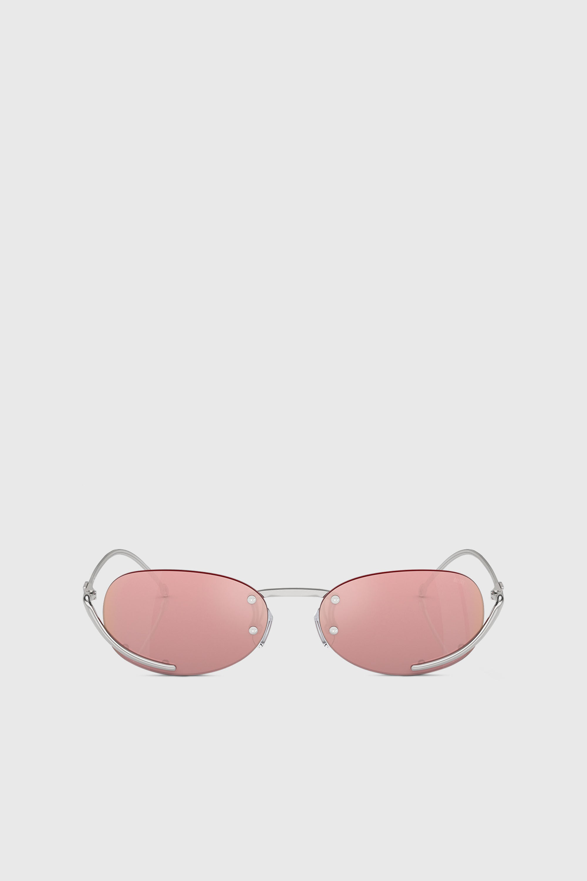 Diesel - 0DL1004, Unisex's Oval sunglasses in Pink - 1