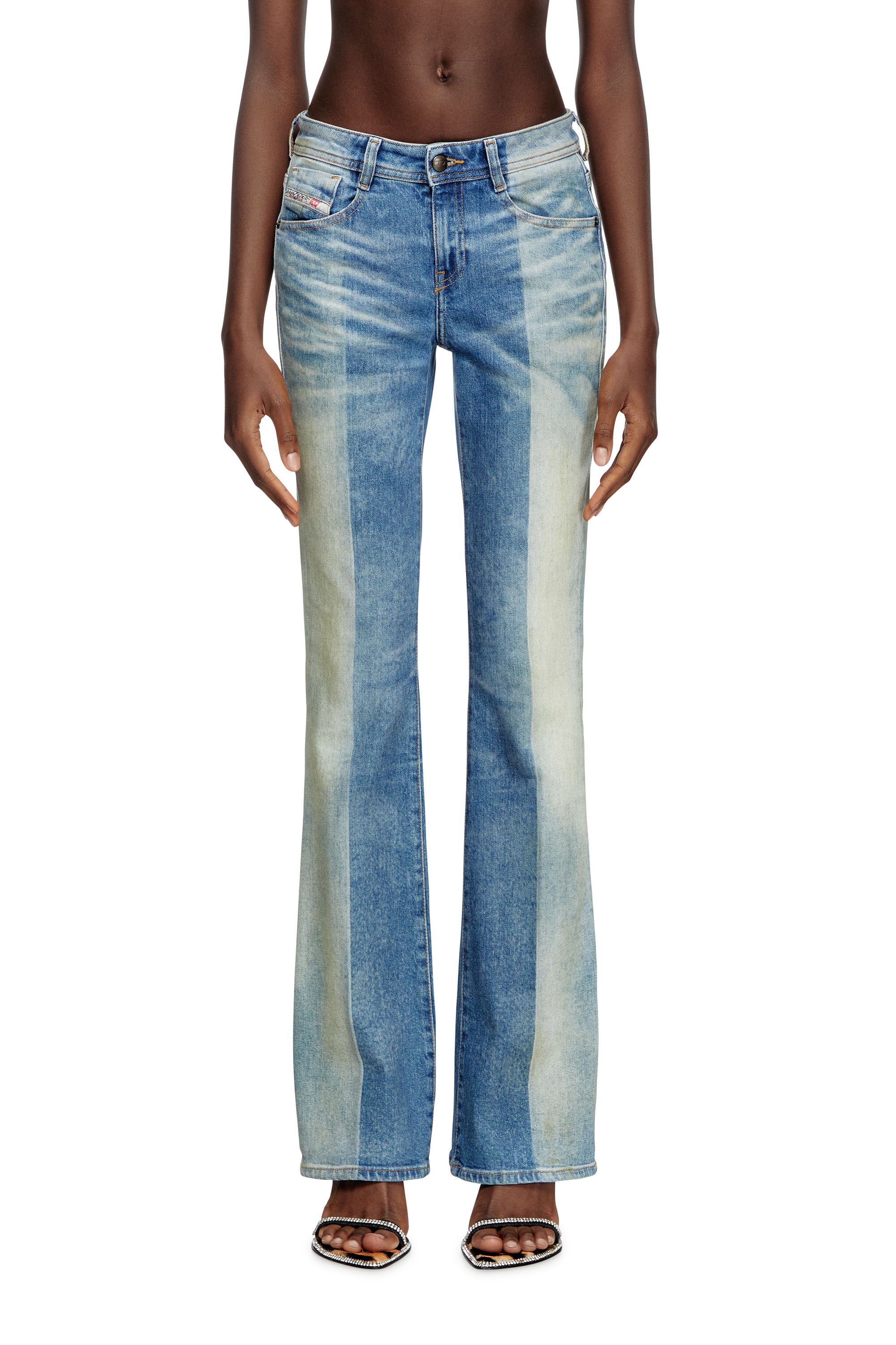 Diesel - Woman Bootcut and Flare Jeans 1969 D-Ebbey 007W8, Medium blue - Image 3