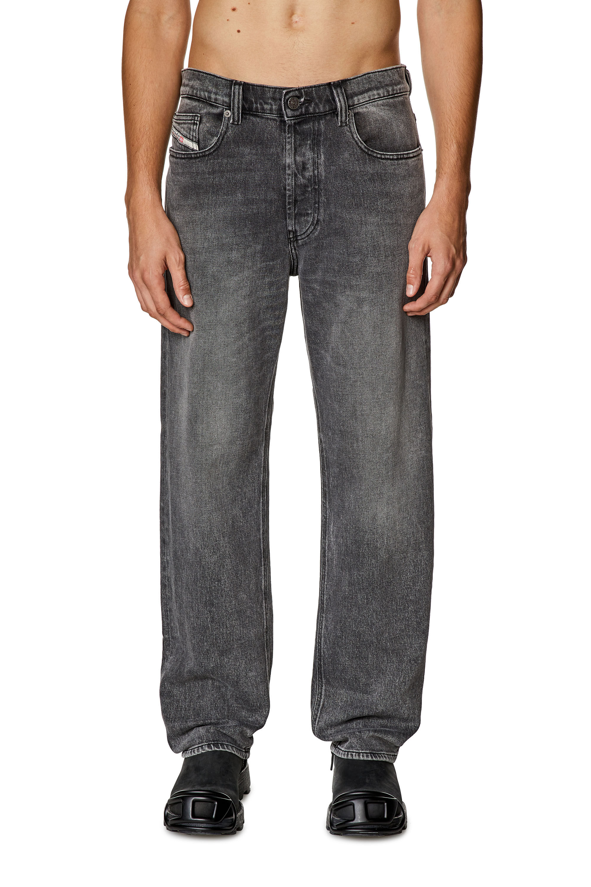Diesel - Straight Jeans 2010 D-Macs 09I33, Grey - Image 3