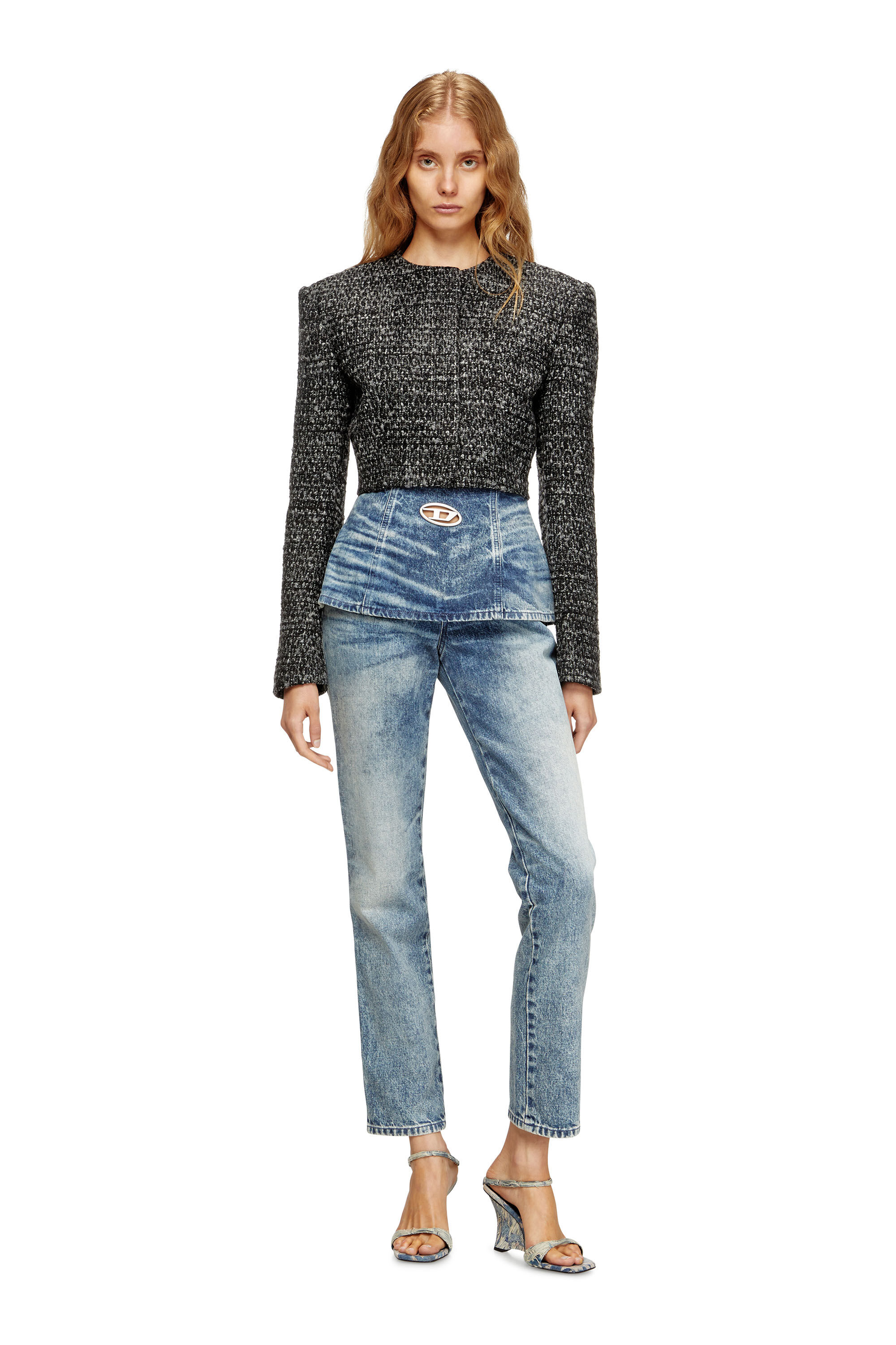 Diesel - Woman's Slim Jeans D-Hourjian 007DA, Light Blue - 1