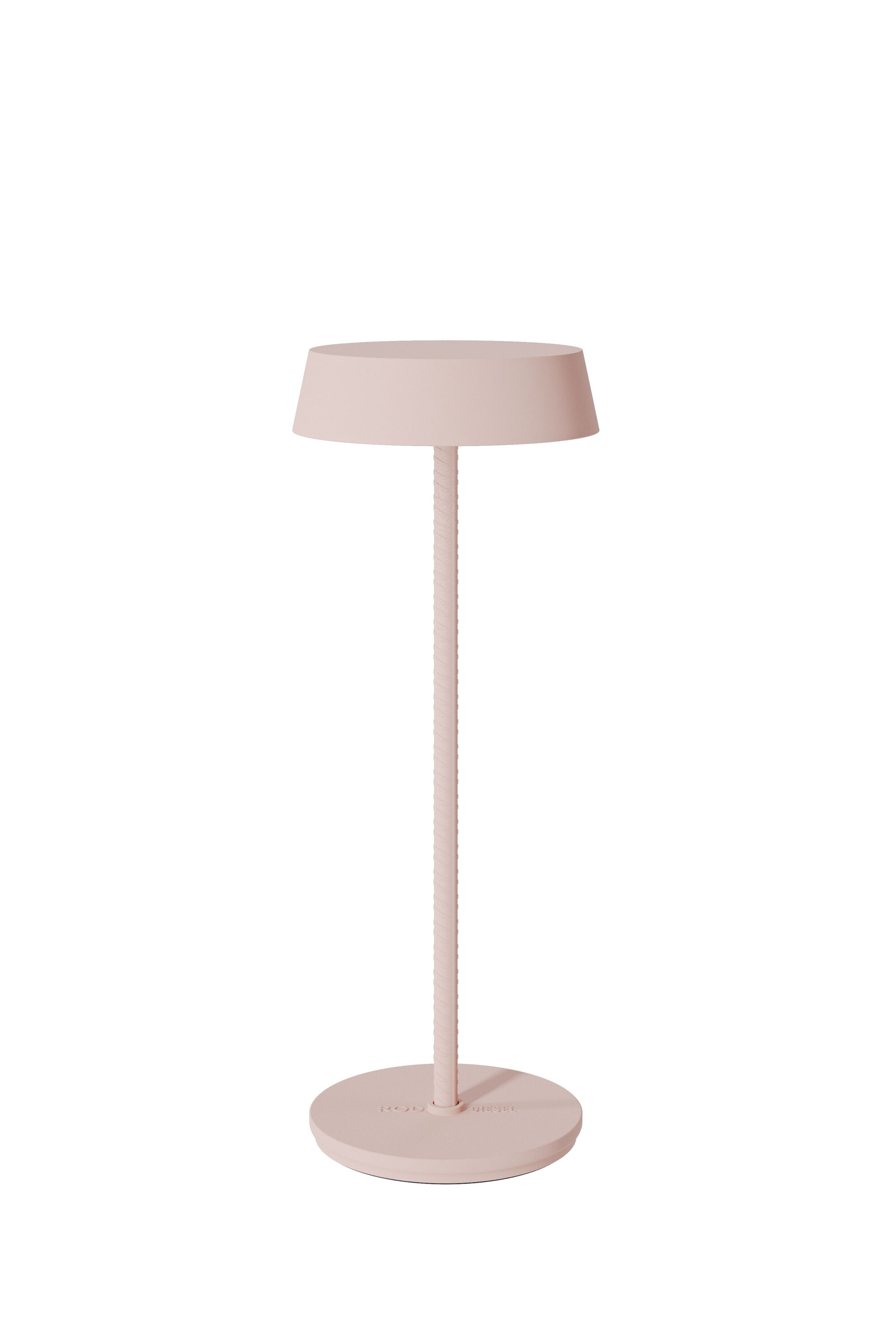 Diesel - 51181 9130 ROD CORDLESS TABLE LAMP SOFT, Unisex Portable and rechargeable lamp in Pink - Image 1
