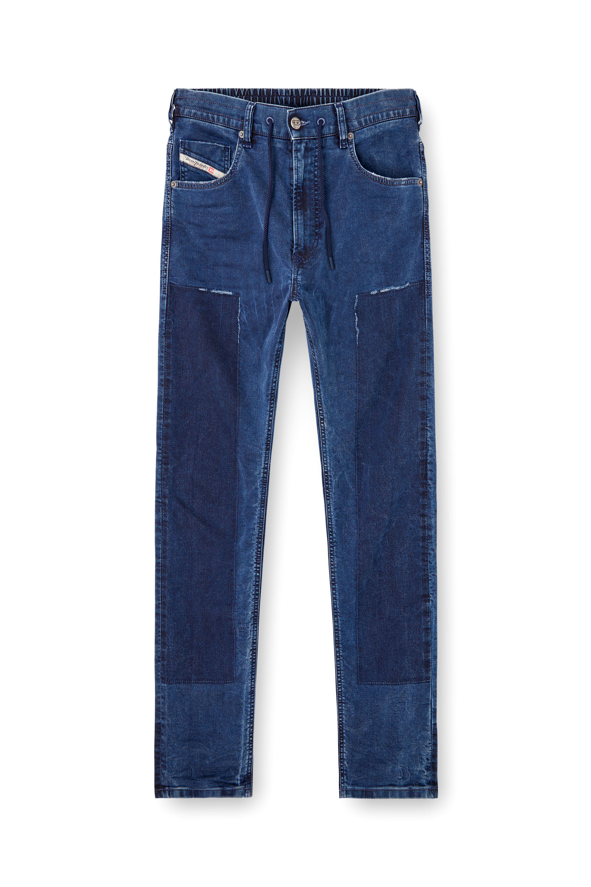 Diesel - Man's Regular 2032 D-Krooley Joggjeans® 09M36, Dark Blue - 2