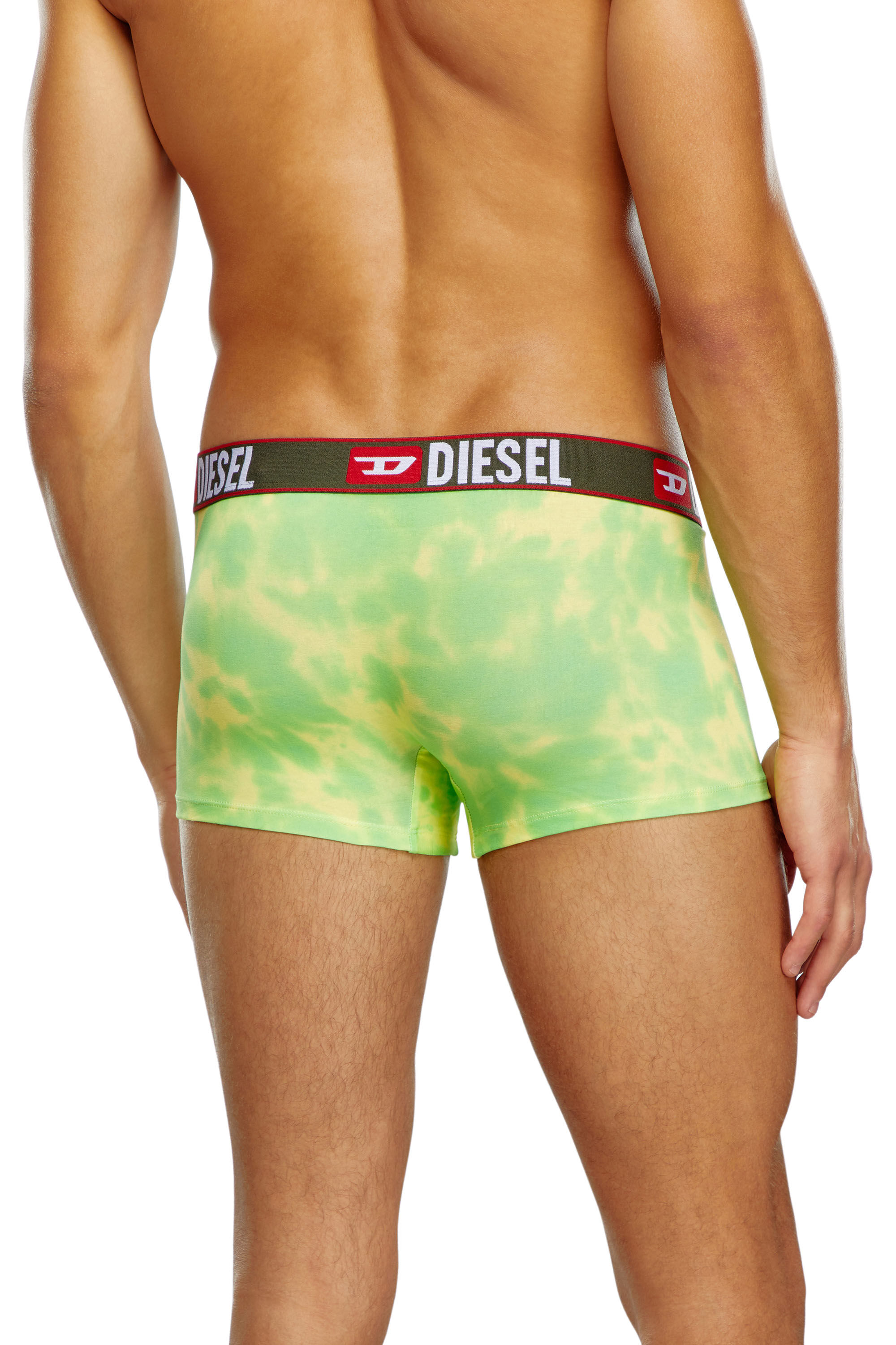 Diesel - UMBX-DAMIENTHREEPACK, Man Three-pack boxer briefs plain and tie-dye in Multicolor - Image 4