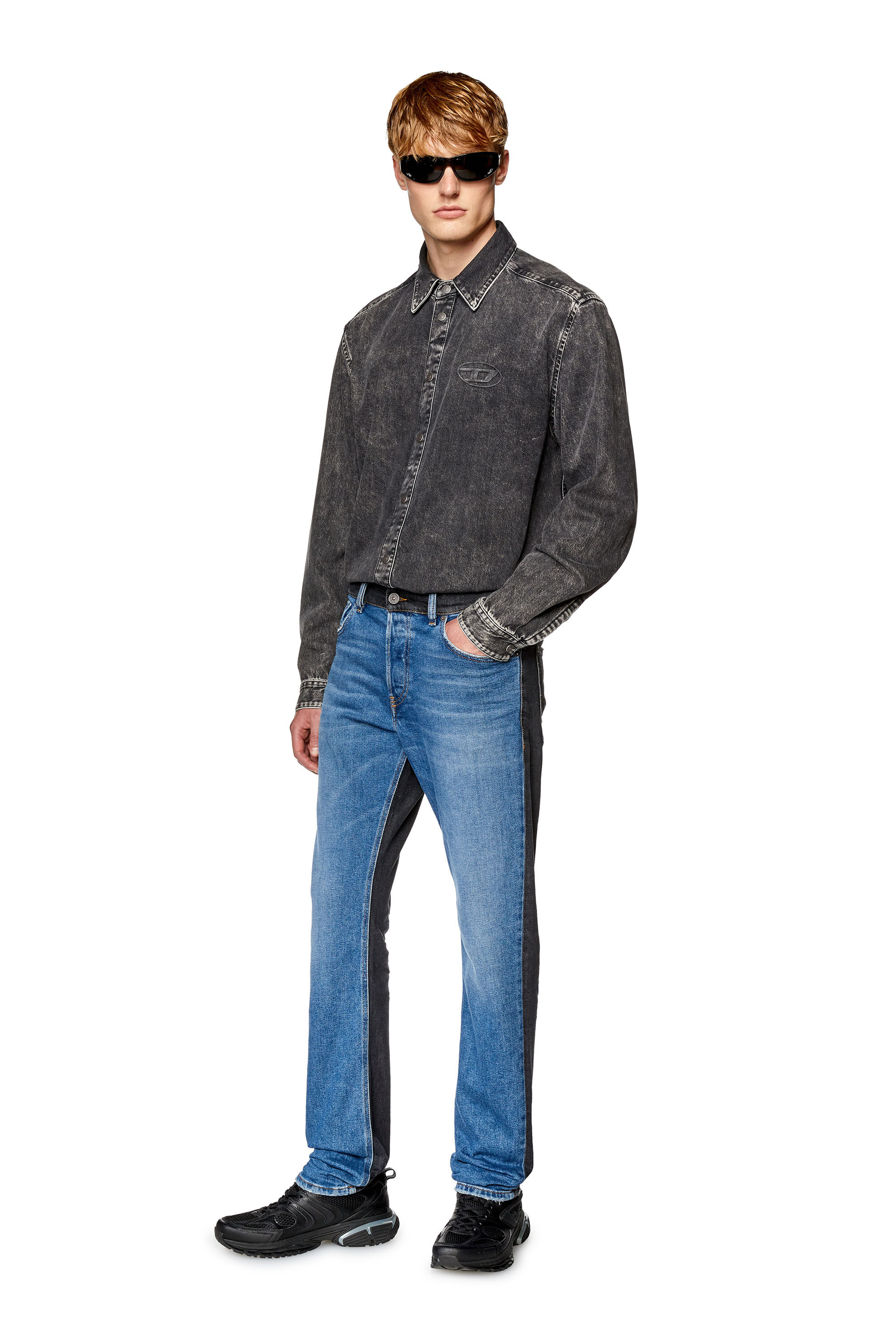 Diesel - Straight Jeans 1995 D-Sark 09H03, Medium blue - Image 1