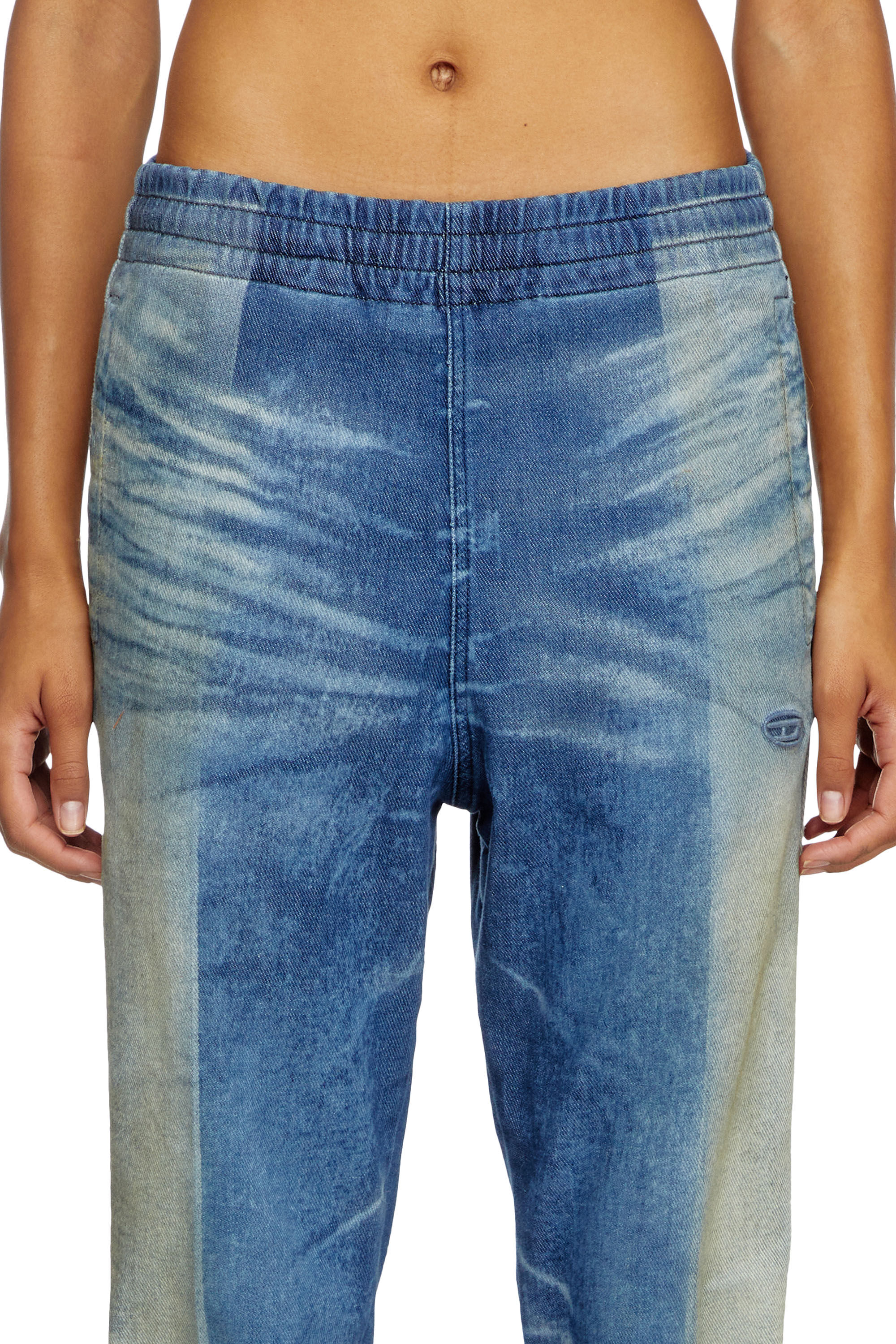 Diesel - Unisex Tapered D-Larry 09L05, Medium blue - Image 5