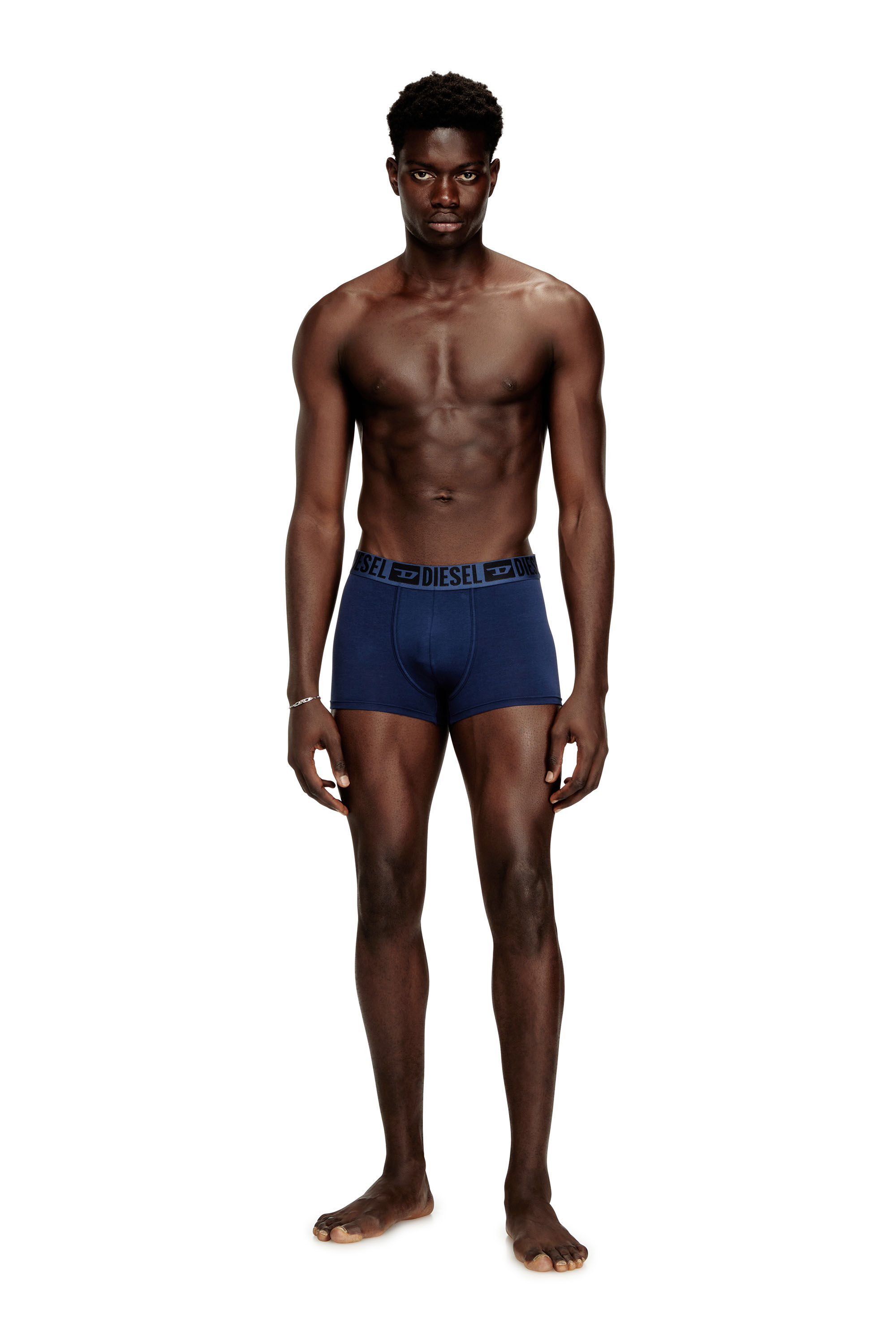 Diesel - MIKE-D-CORE-3PACK, Man's 3-pack of stretch cotton boxers with tonal waistband in null - 1