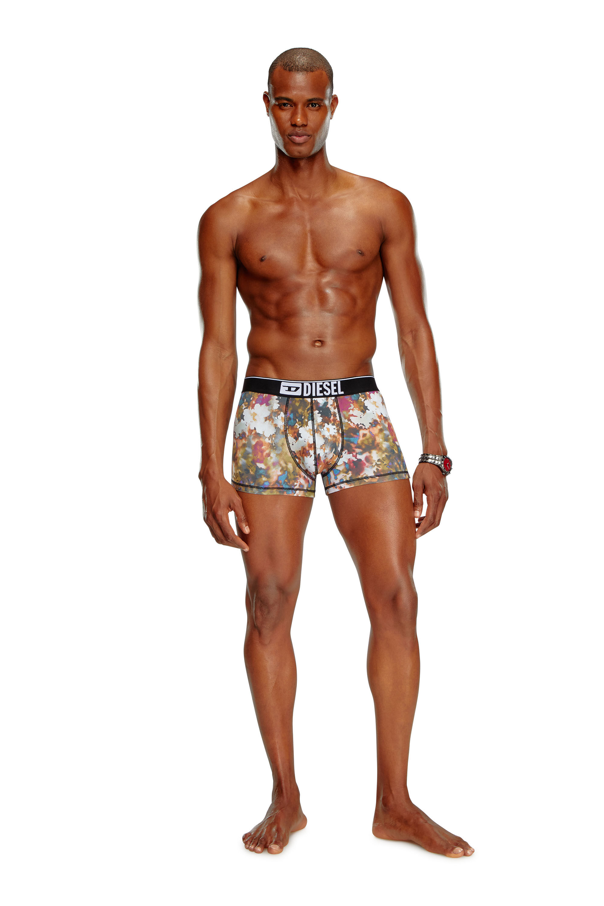 Diesel - UMBX-DAMIEN, Man Boxer briefs with abstract print in Multicolor - Image 1