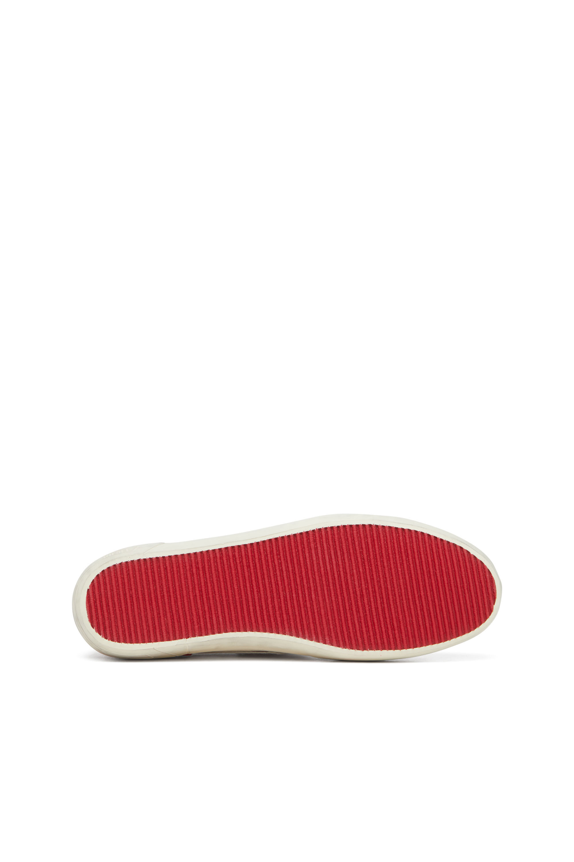 Diesel - S-LEROJI D-1 LOW, Man's S-Leroji D-Sneakers in padded ripstop and suede in Red/White - 5