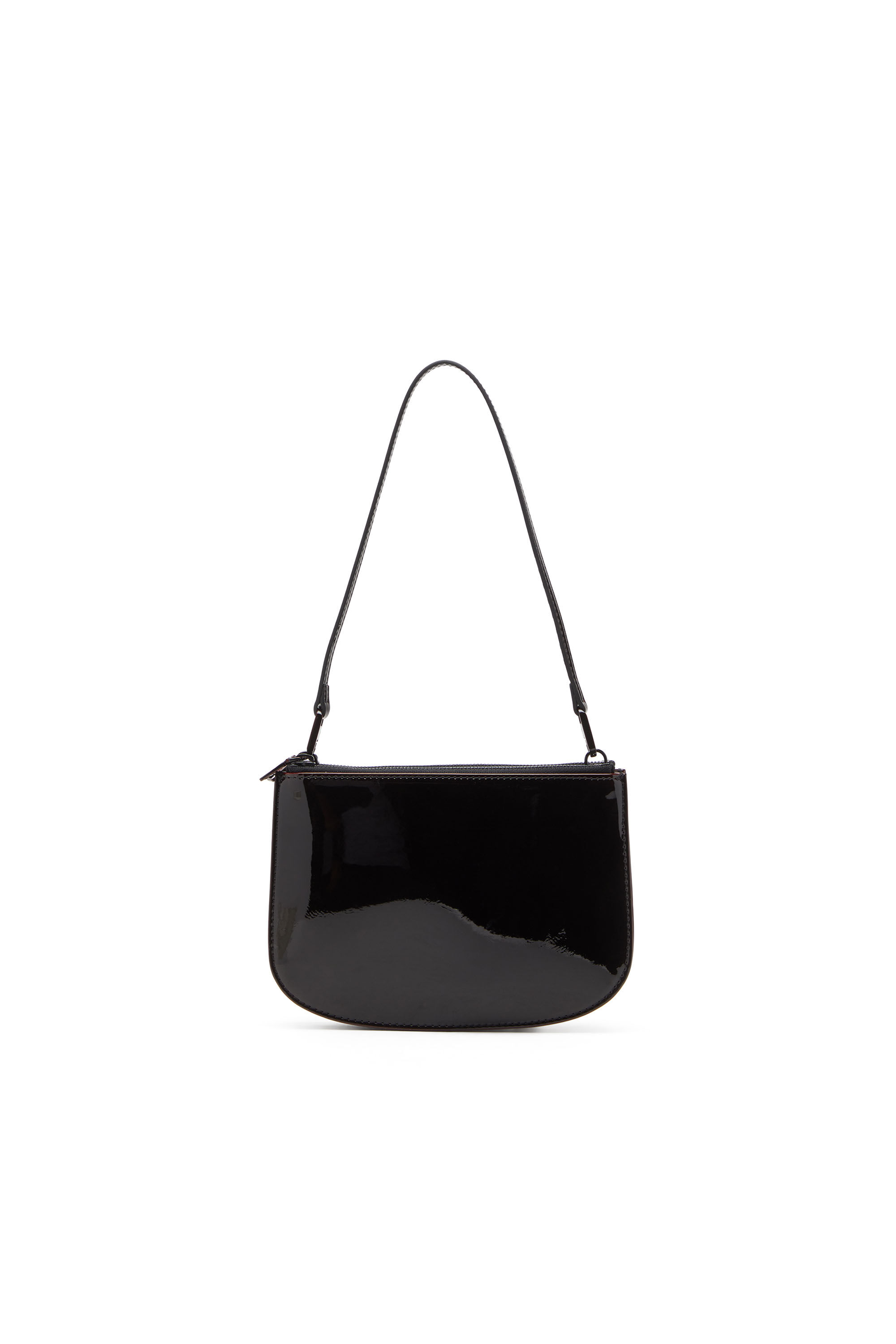 Diesel - 1DR TWIN, Woman's 1DR Twin-Double-pouch shoulder bag in liquid PU in Burgundy - 3