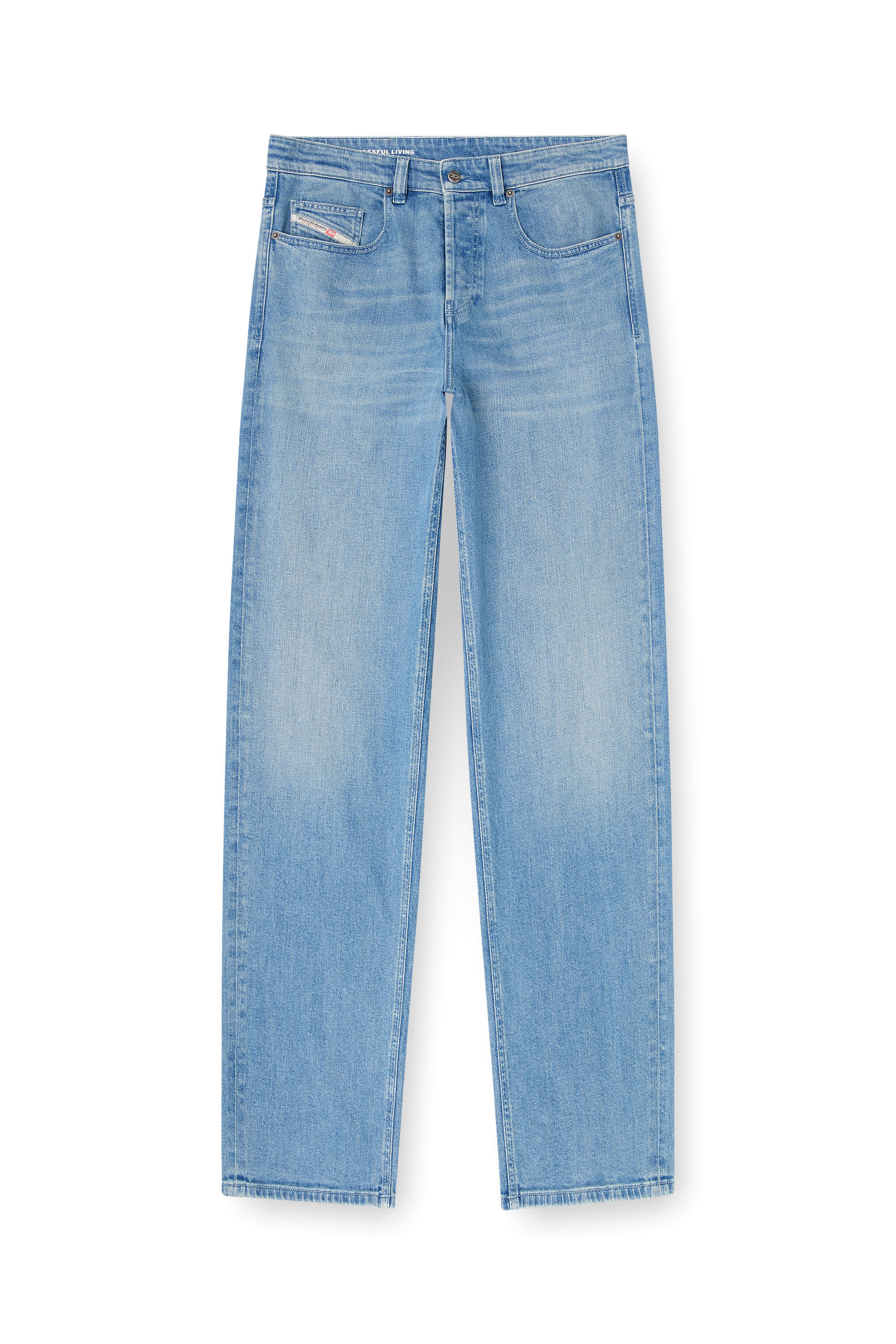 Diesel - Man's Relaxed Jeans 2001 D-Macro 09Q18, Light Blue - 2