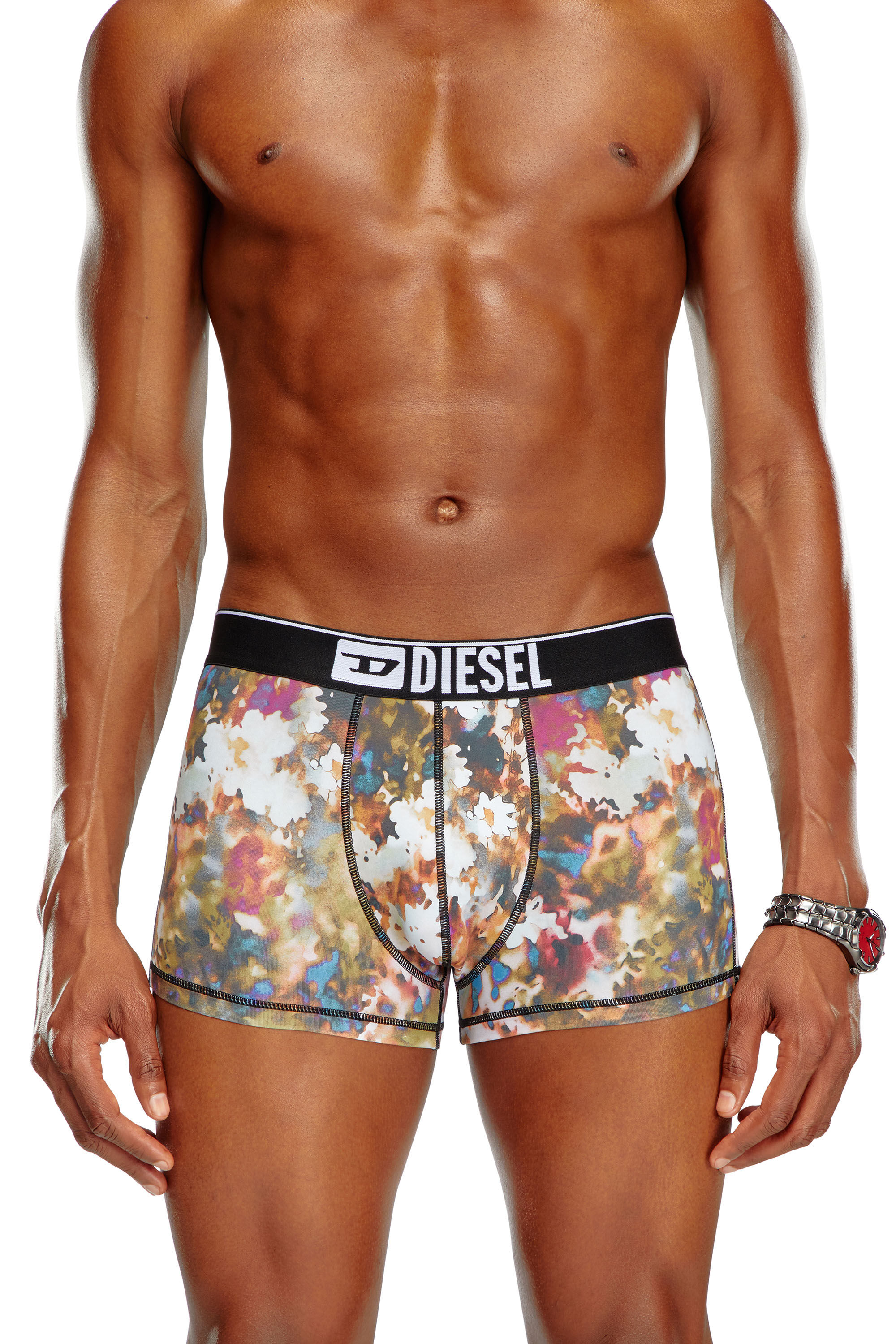 Diesel - UMBX-DAMIEN, Man Boxer briefs with abstract print in Multicolor - Image 3
