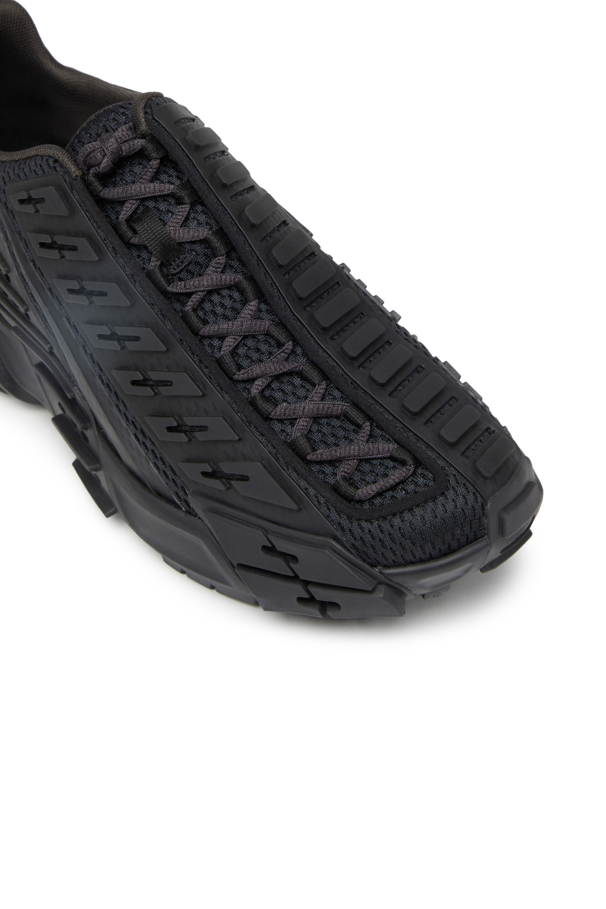 Diesel - S-PROTOTYPE V2, Man S-Prototype V2 - Sneakers in mesh and rubber in Black - Image 6