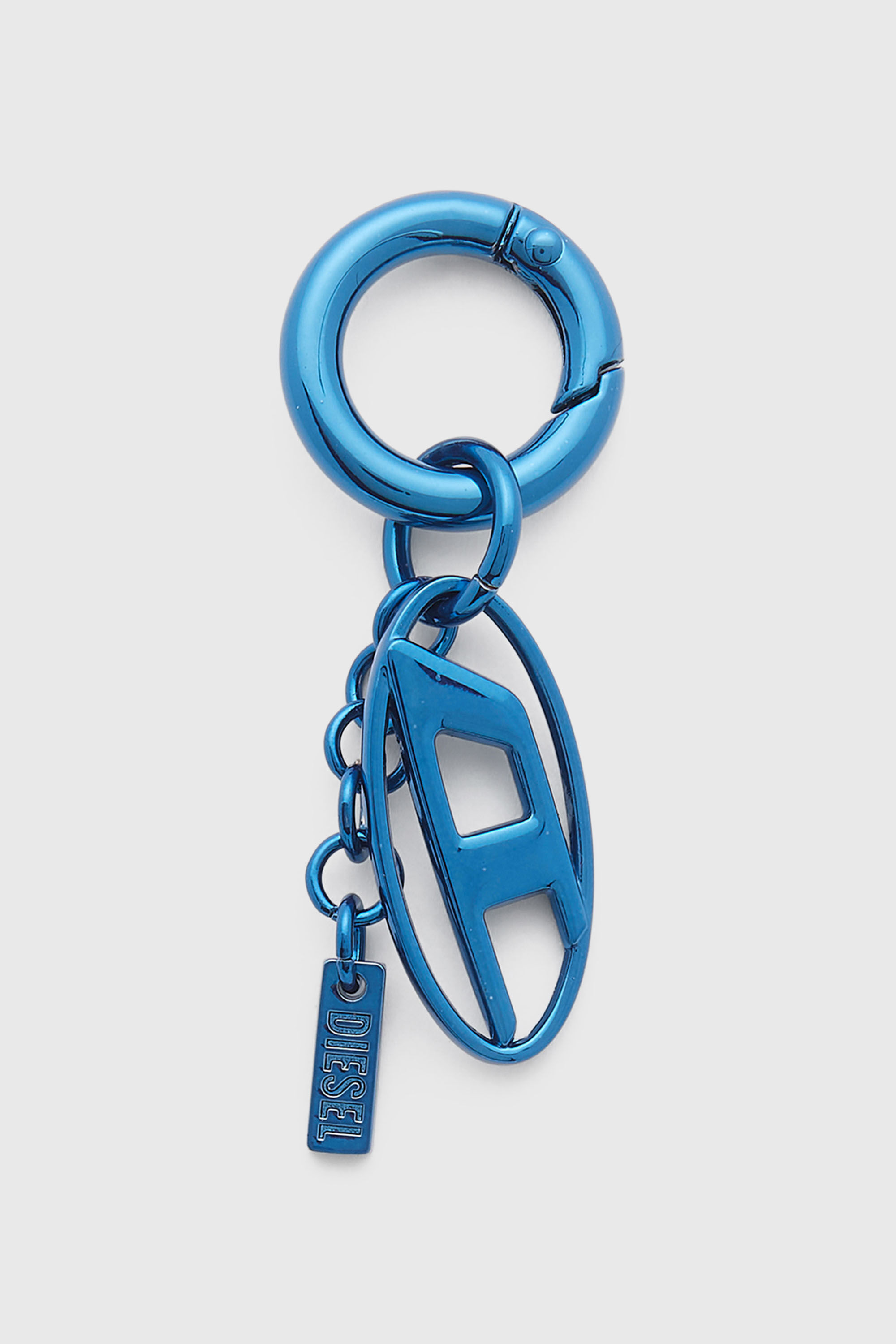 Diesel - CHARM-OVAL D, Unisex's Charm with Oval D charm in Blue - 1