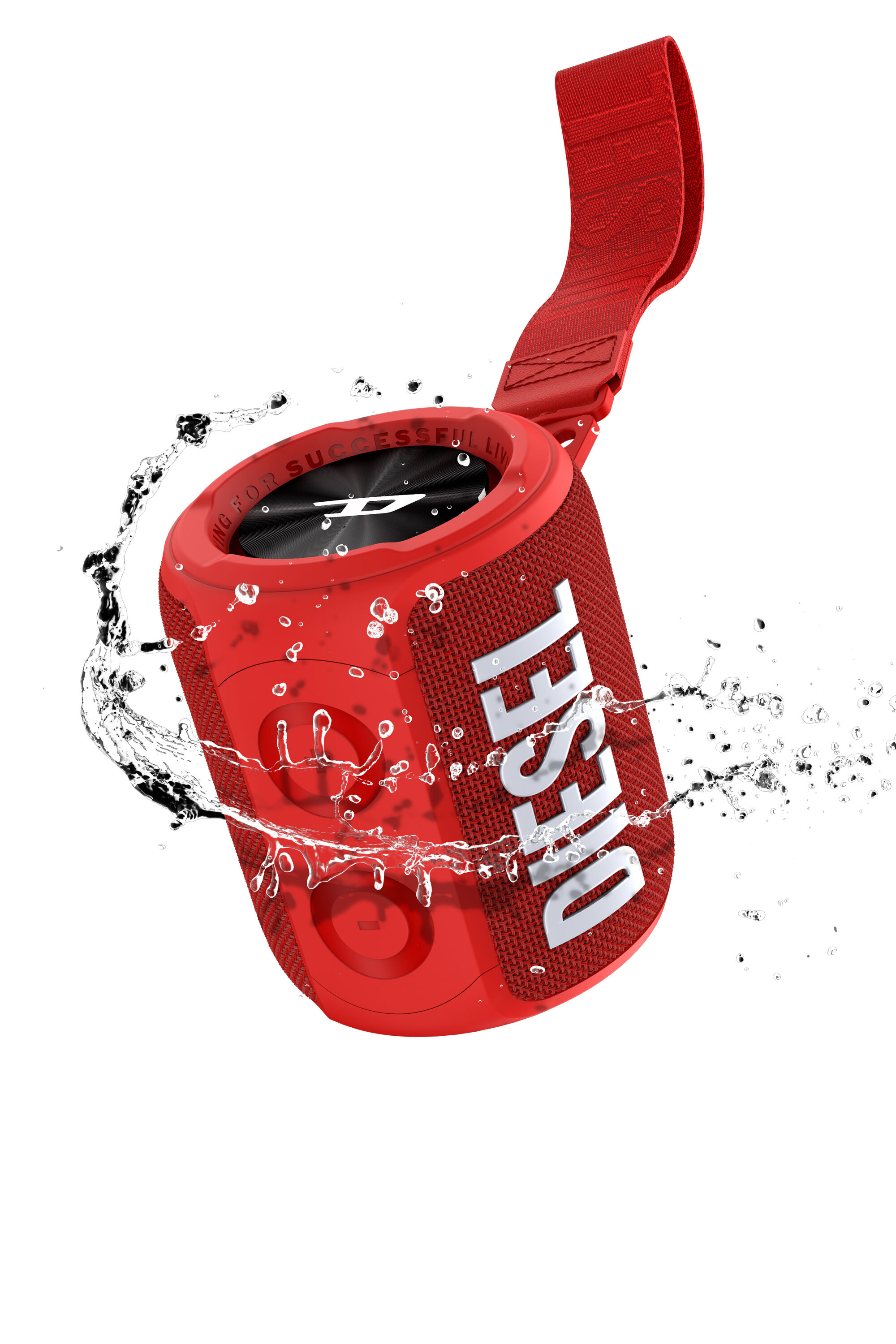 Diesel - 49351 BLUETOOTH SPEAKER, Unisex Wireless Speaker in Red - Image 4
