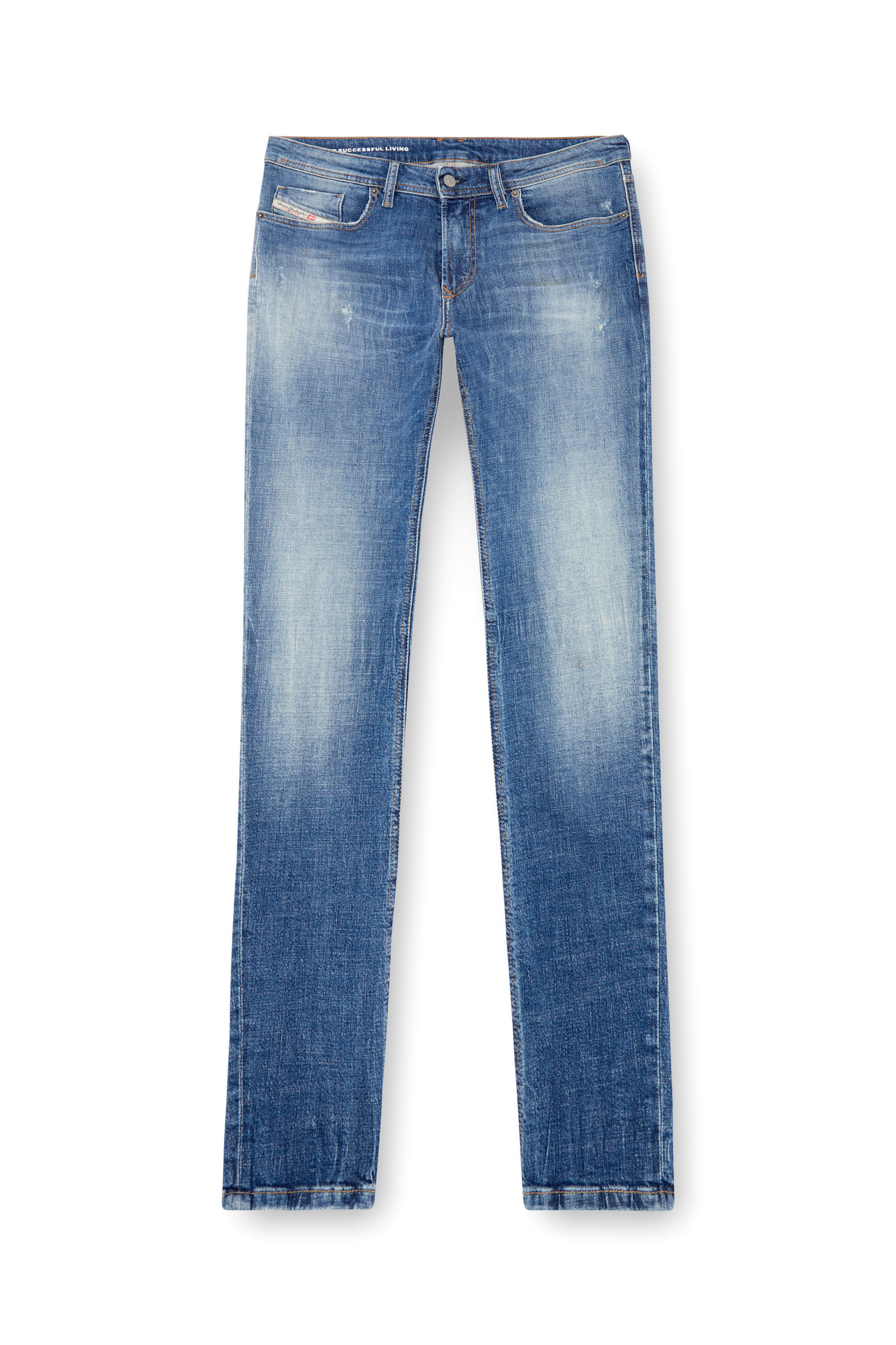 Diesel - Man Skinny Jeans 1979 Sleenker 0GRDF, Medium blue - Image 2