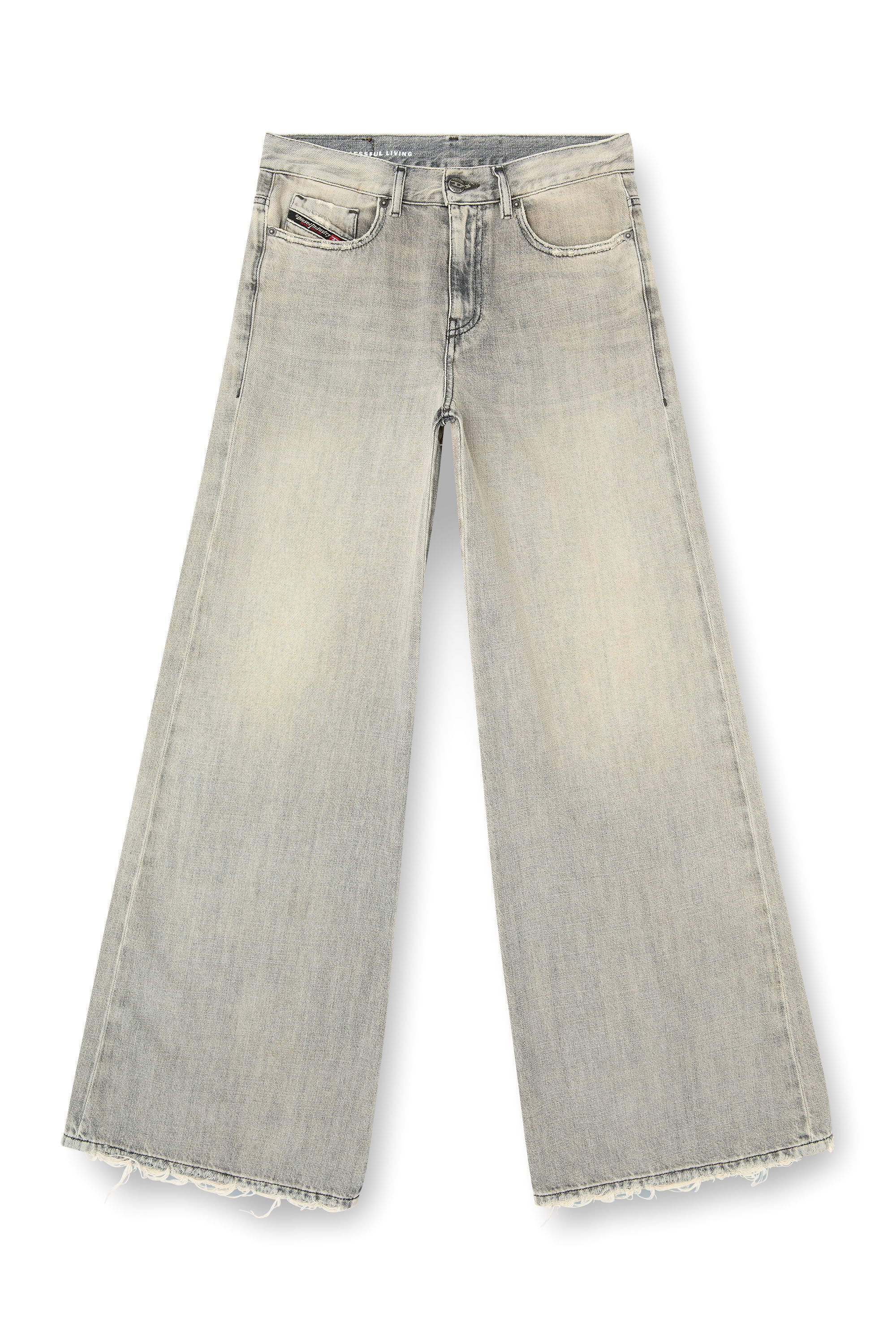 Diesel - Woman's Flare Jeans 1978 D-Akemi 068RU, Grey - 2