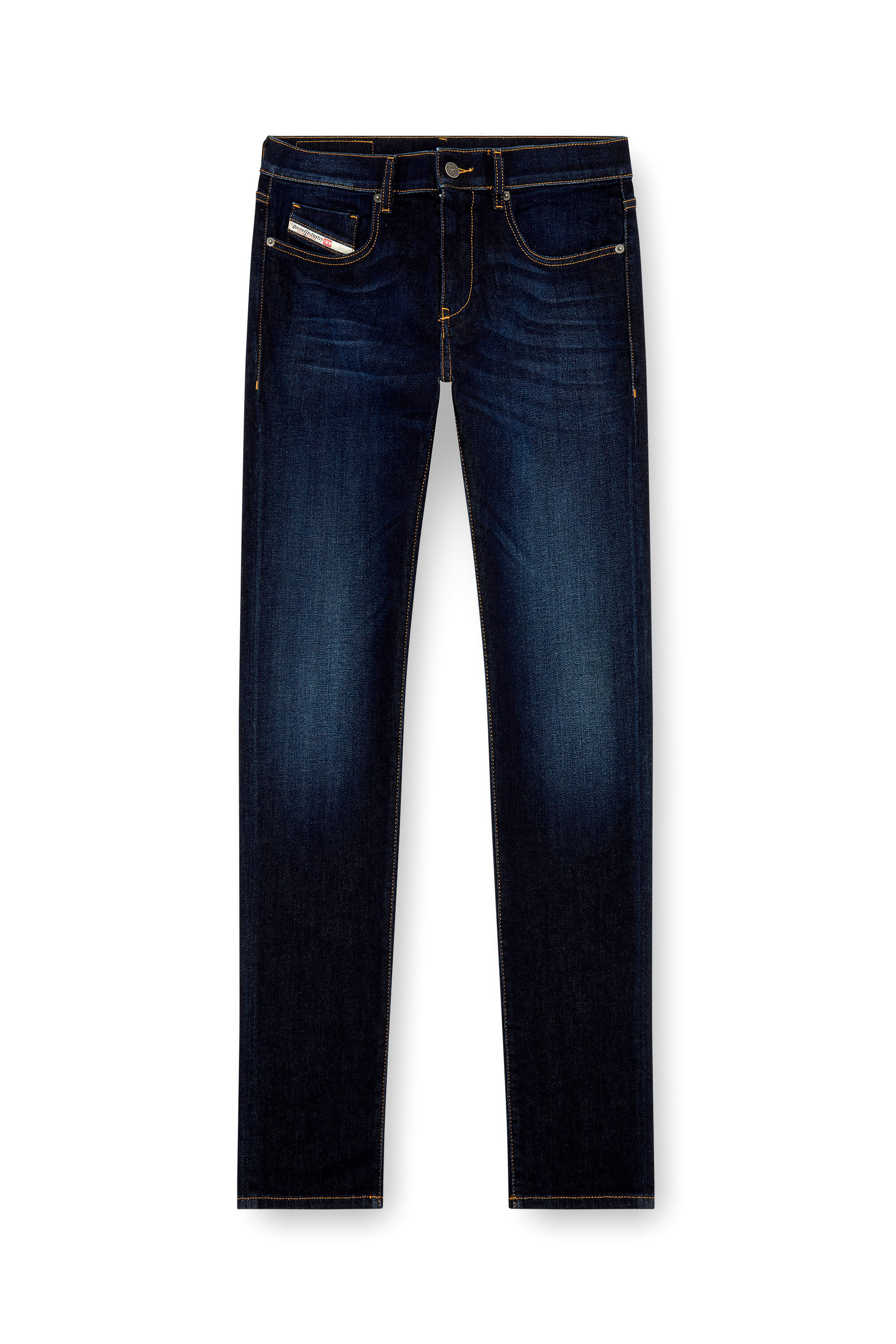 Diesel - Man Slim Jeans 2019 D-Strukt 009ZS, Dark Blue - Image 2