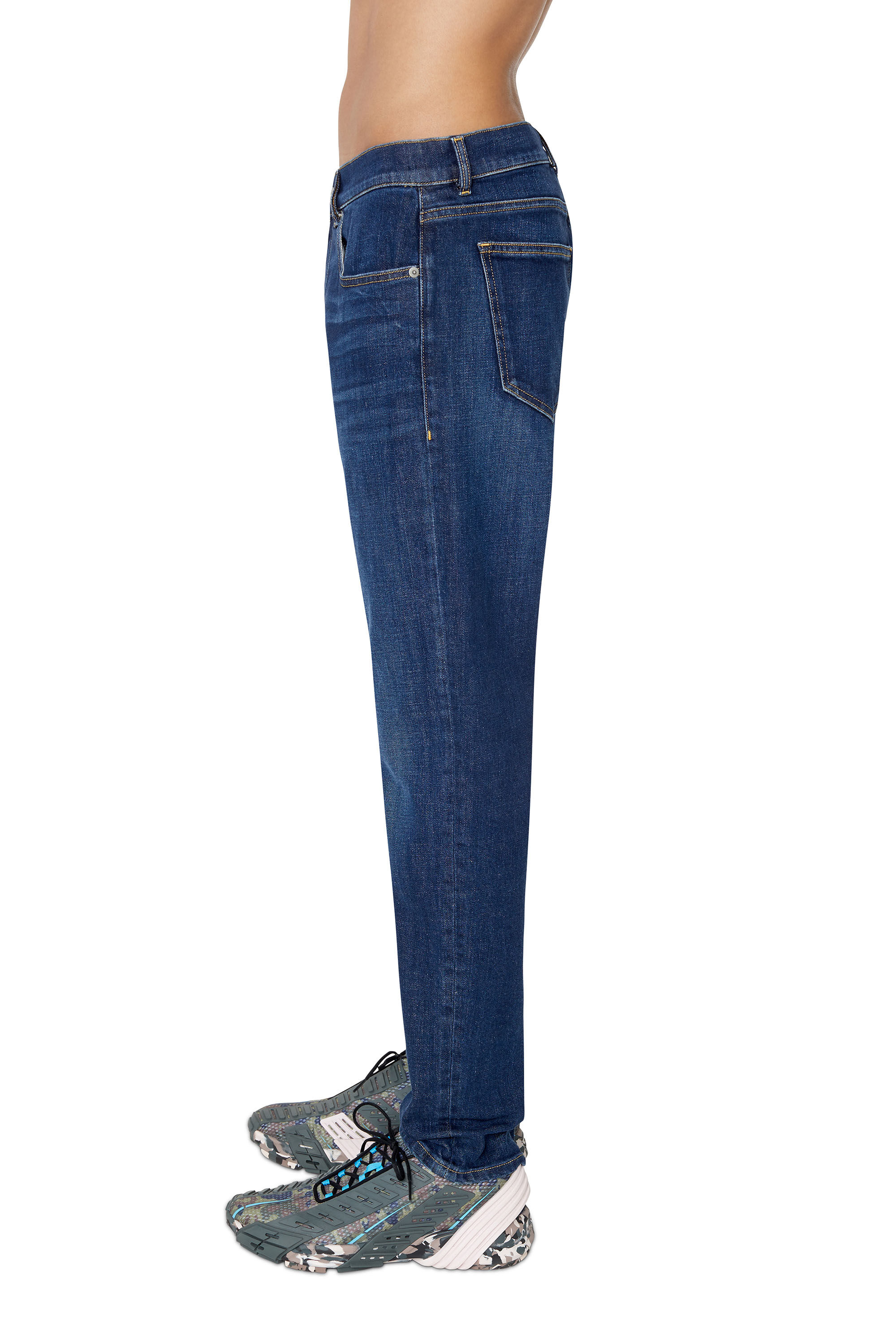 Diesel - Man Slim Jeans 2019 D-Strukt 09B90, Dark Blue - Image 5