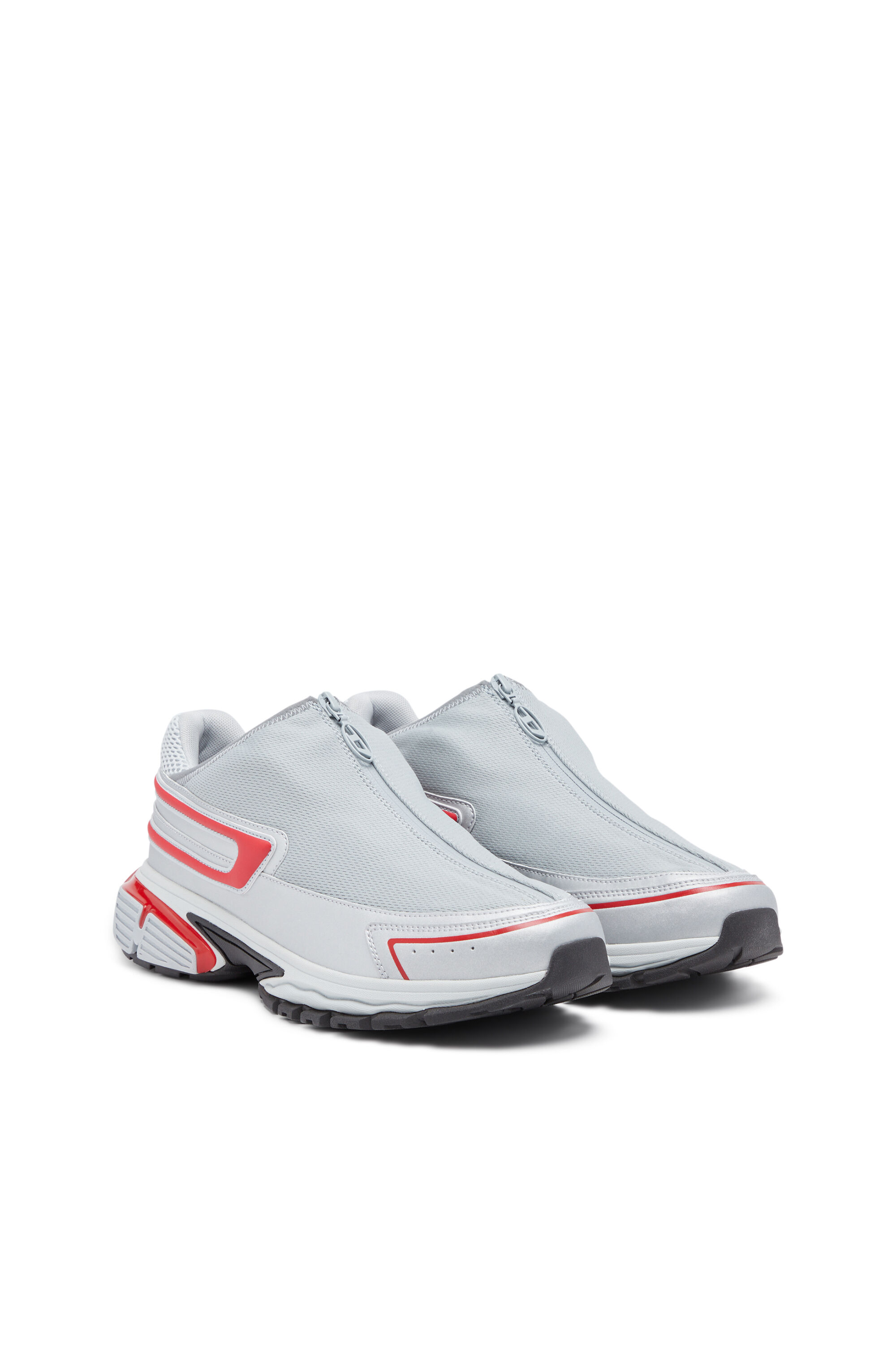 Diesel - S-SERENDIPITY PRO-X1 ZIP X, Unisex S-Serendipity-Slip-on mesh sneakers with zip in Multicolor - Image 2