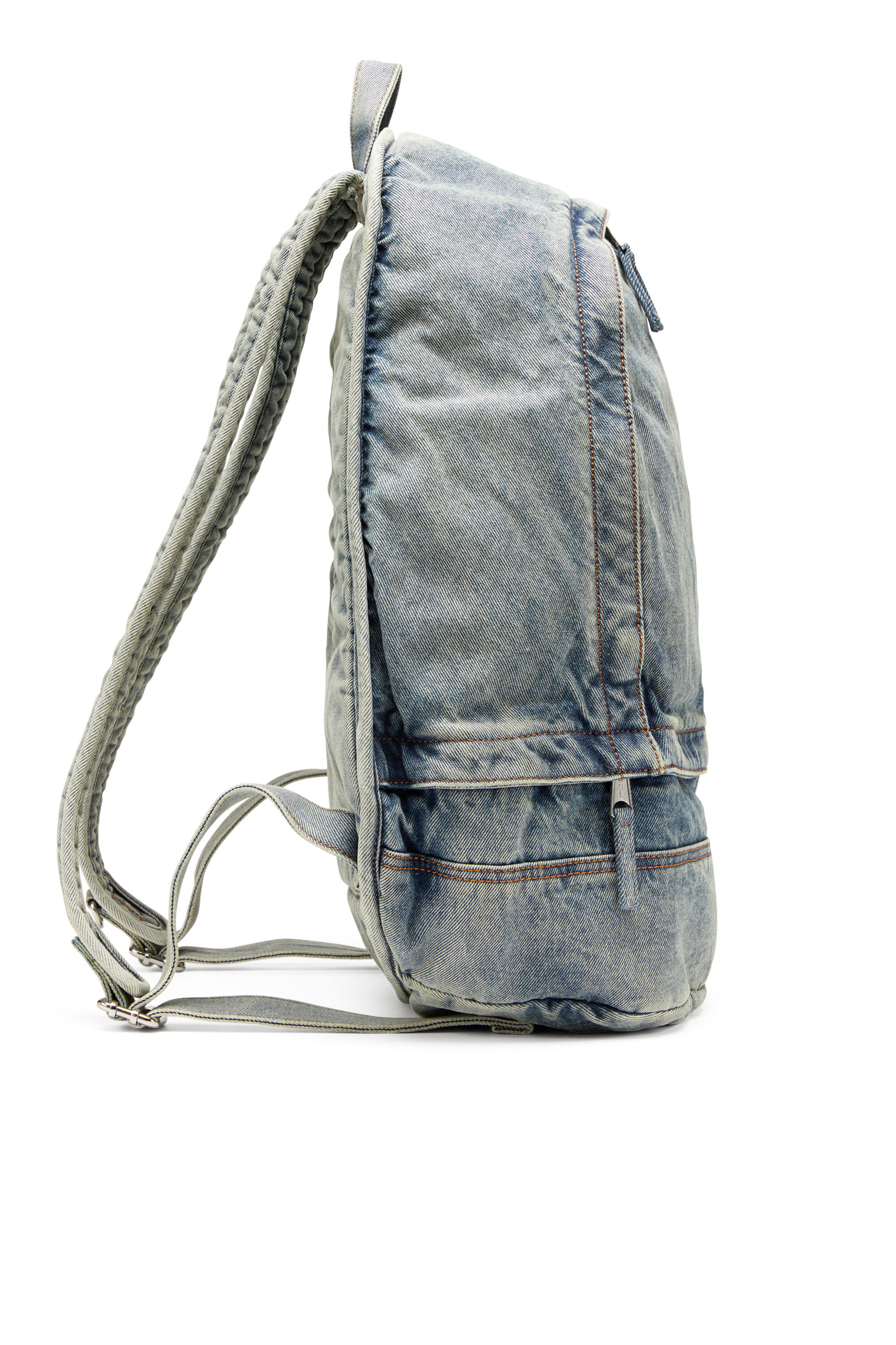 Diesel - RAVE BACKPACK, Man Rave-Backpack in solarised denim in Blue - Image 4