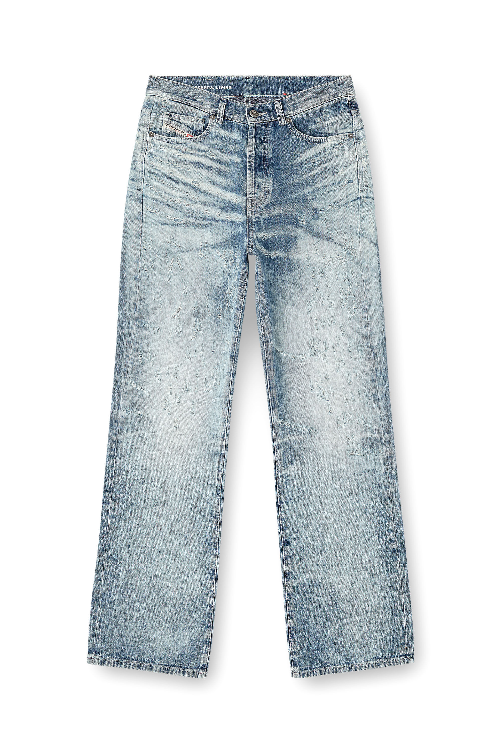 Diesel - Woman's Regular Jeans 1971 D-Sent 068TY, Light Blue - 2