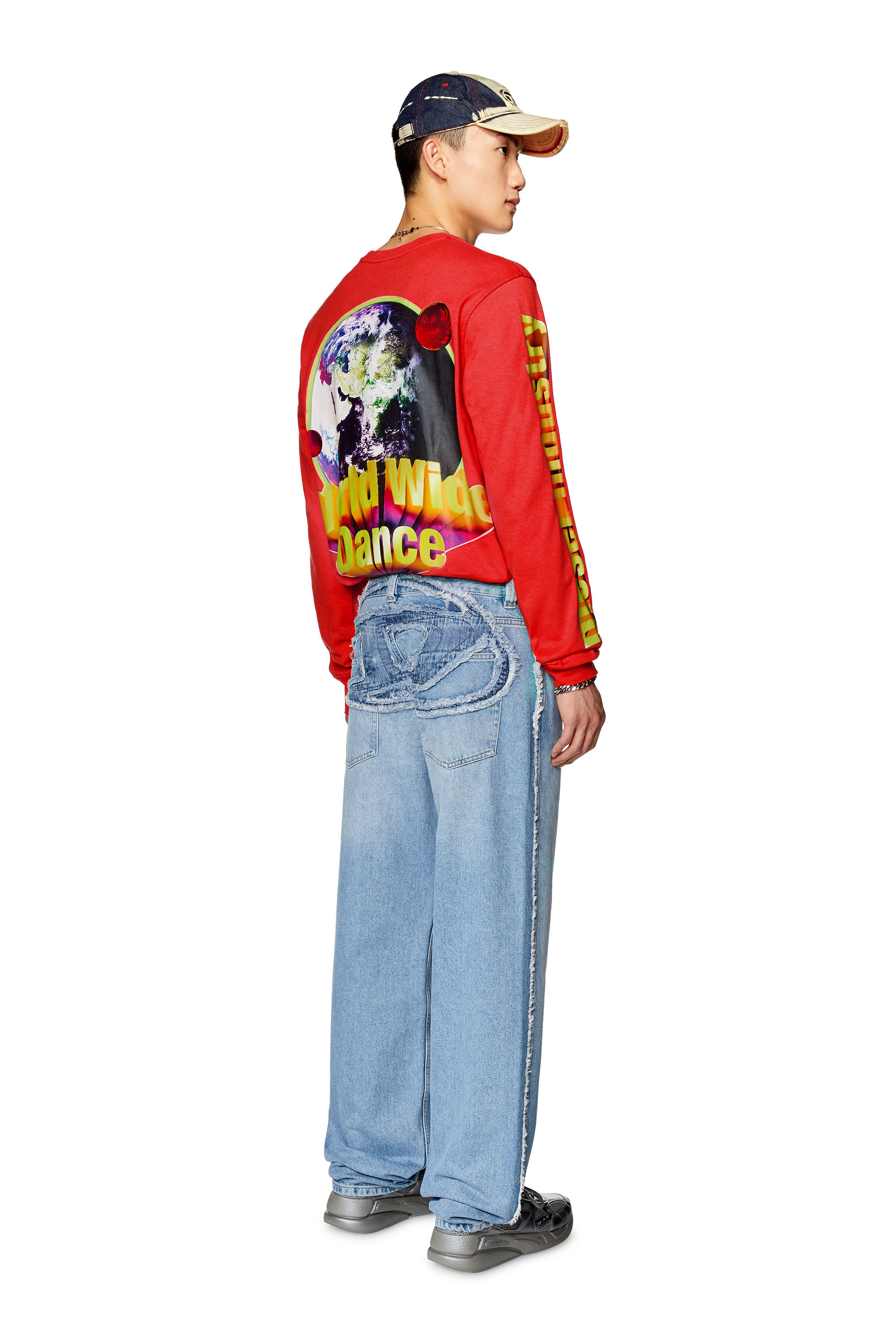 Diesel - Straight Jeans 2010 D-Macs 0HLAC, Light Blue - Image 4