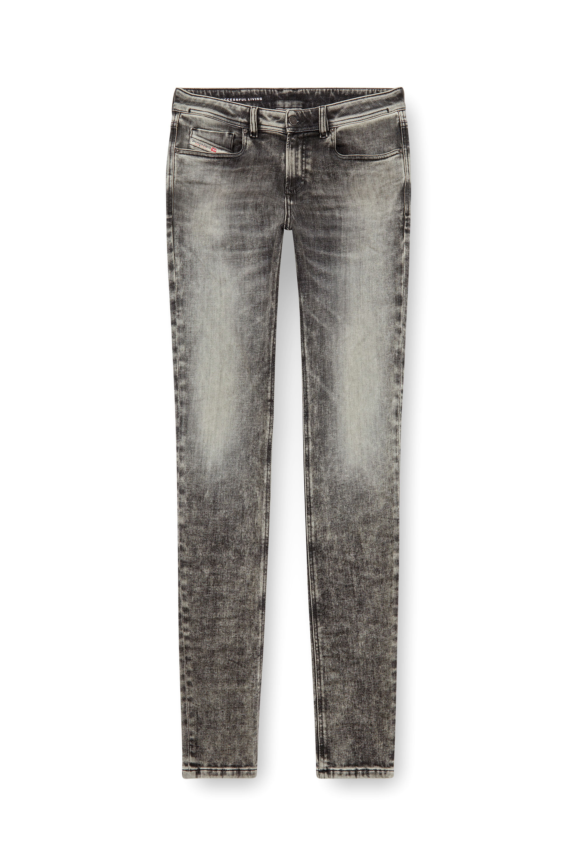 Diesel - Man's Skinny Jeans 1979 Sleenker 09J28, Grey - 3