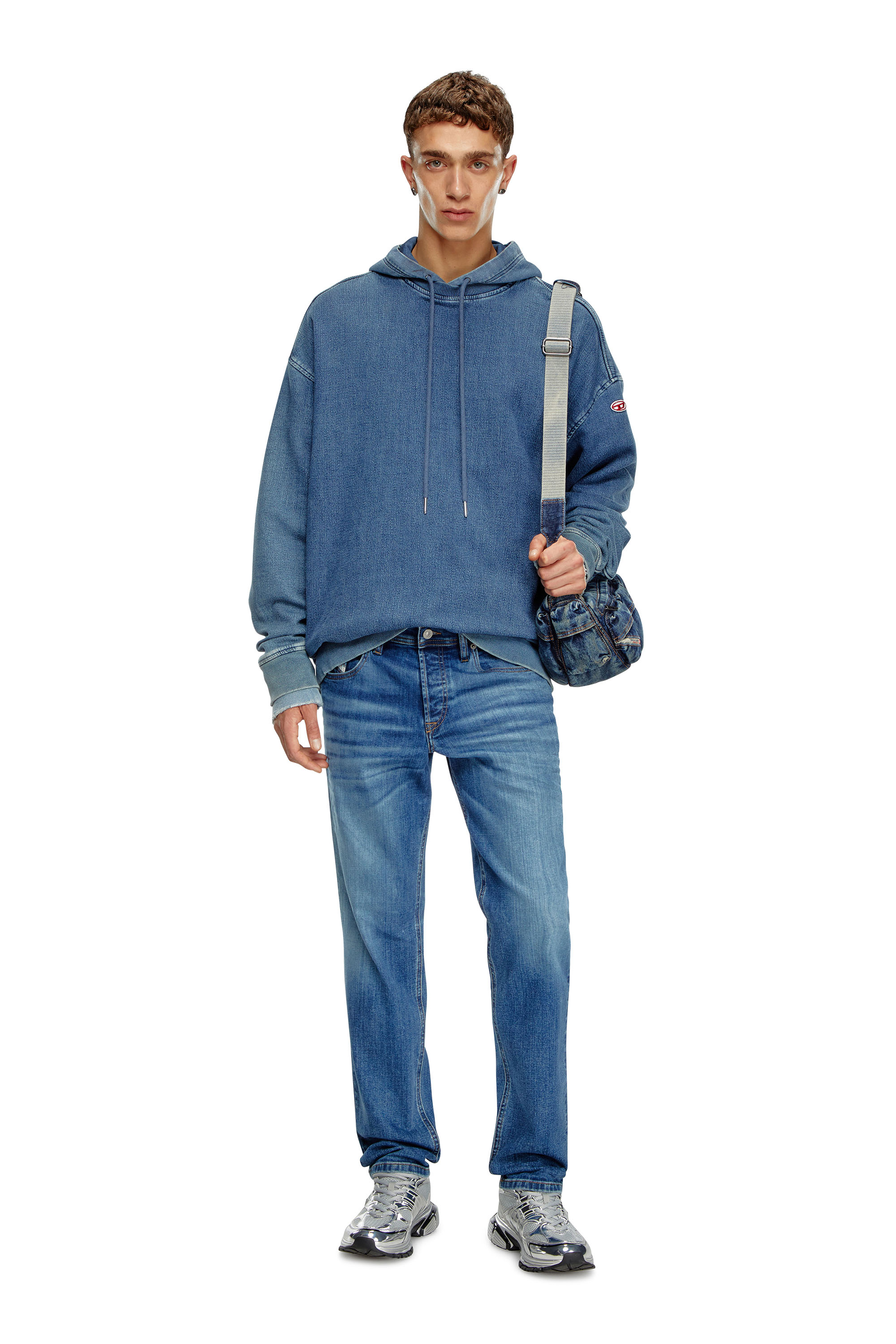 Diesel - Man Tapered Jeans 2023 D-Finitive 0GRDP, Medium blue - Image 1