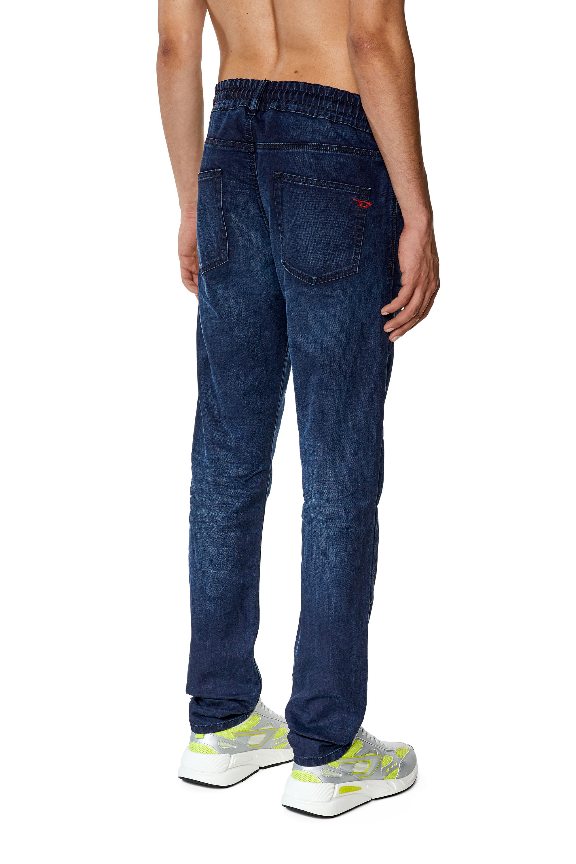 Diesel - Slim D-Strukt JoggJeans® 068FB, Dark Blue - Image 2