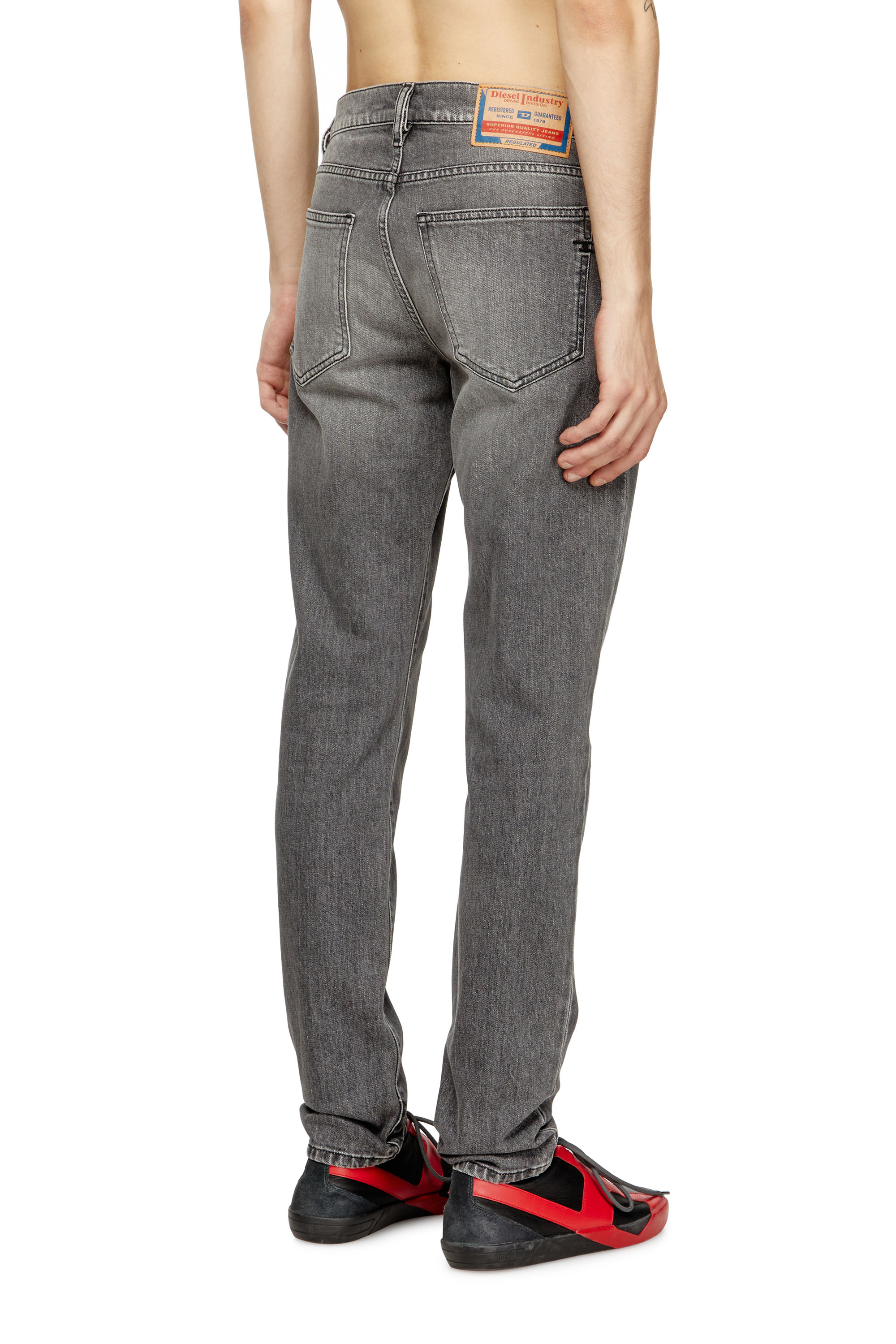 Diesel - Man's Slim Jeans 2019 D-Strukt 09M30, Grey - 4