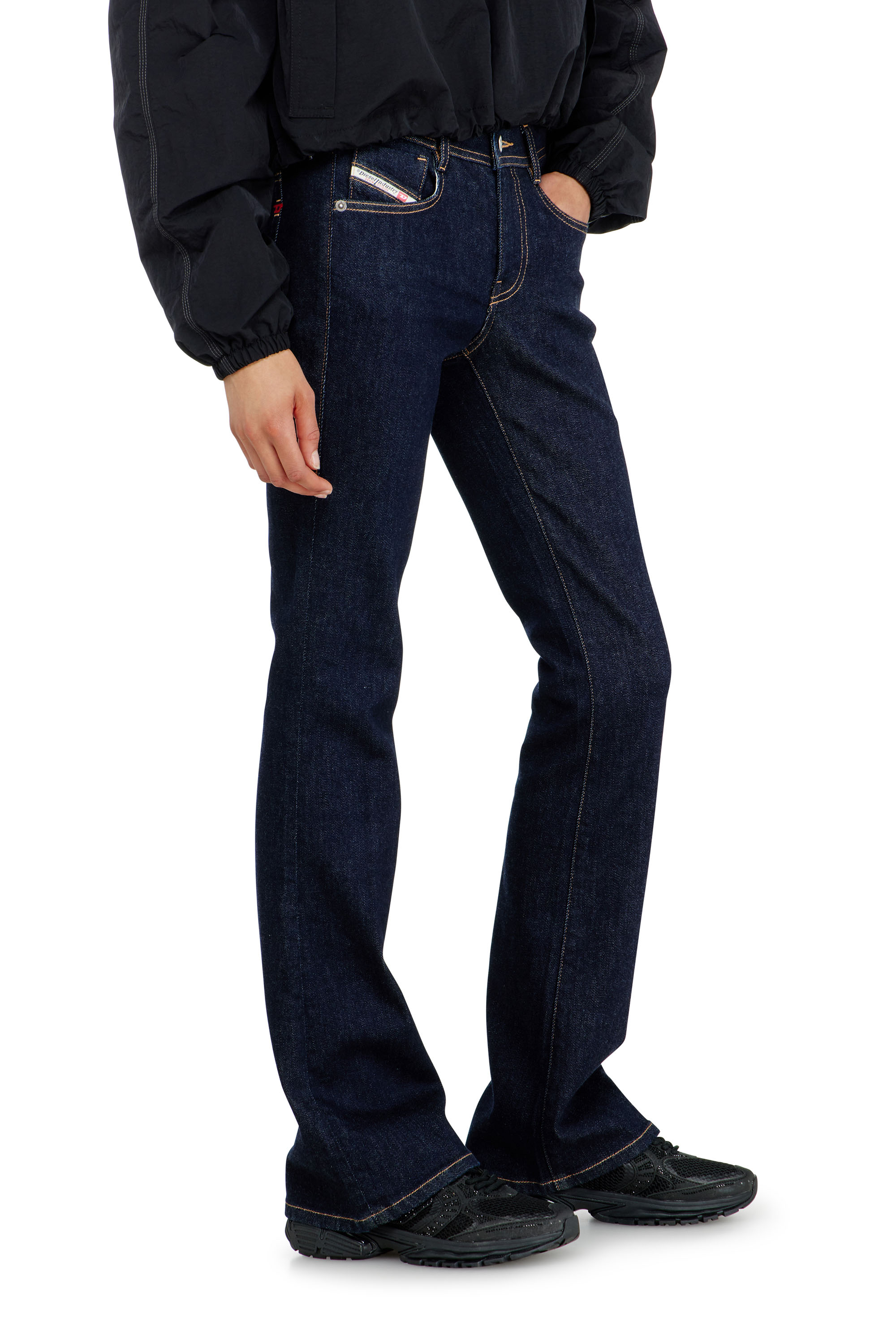 Diesel - Woman's Bootcut Jeans 1969 D-Ebbey 0HDBM, Dark Blue - 4