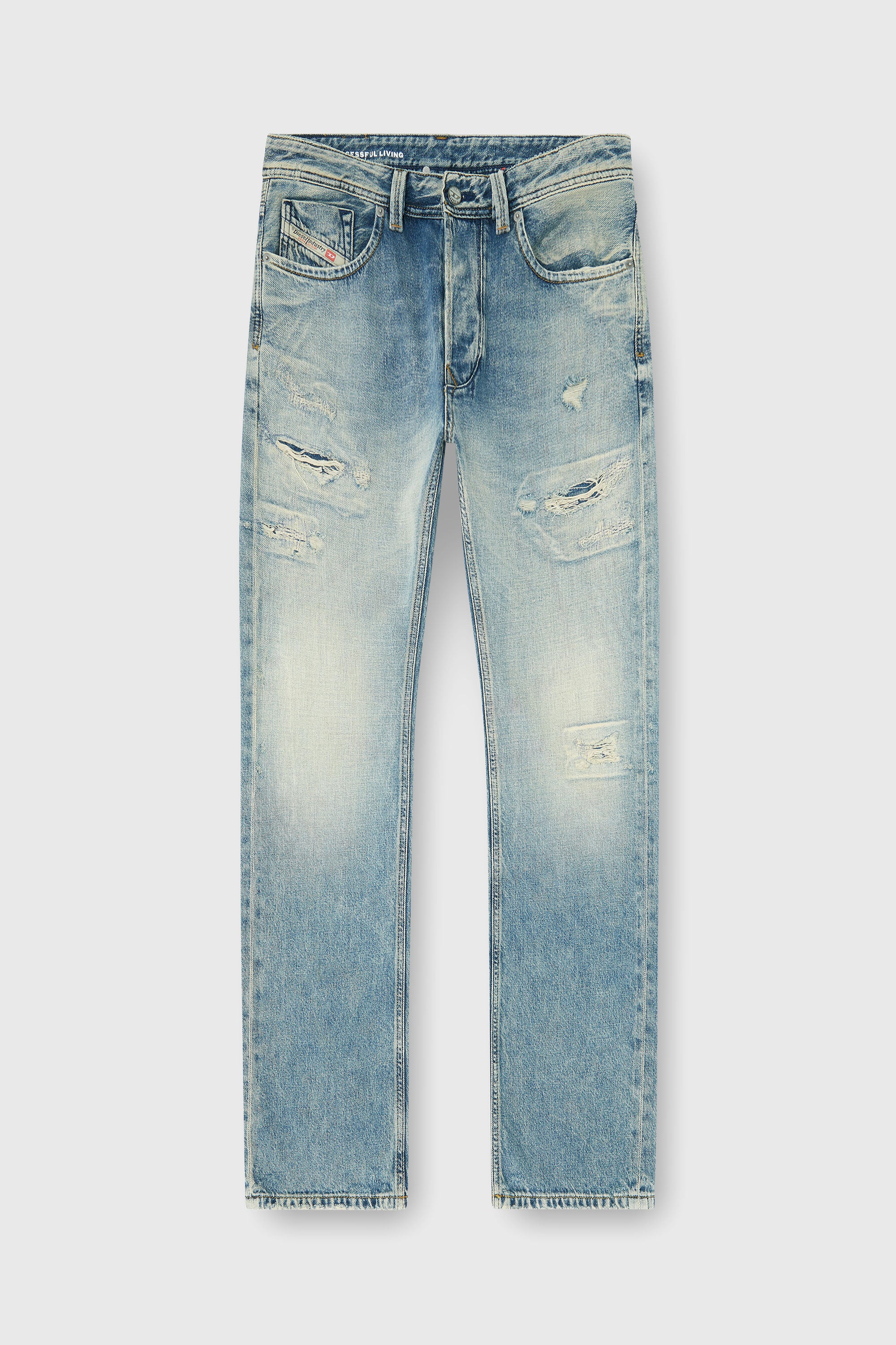 Diesel - Man's Regular Jeans 1985 Larkee 09P62, Medium blue - 2