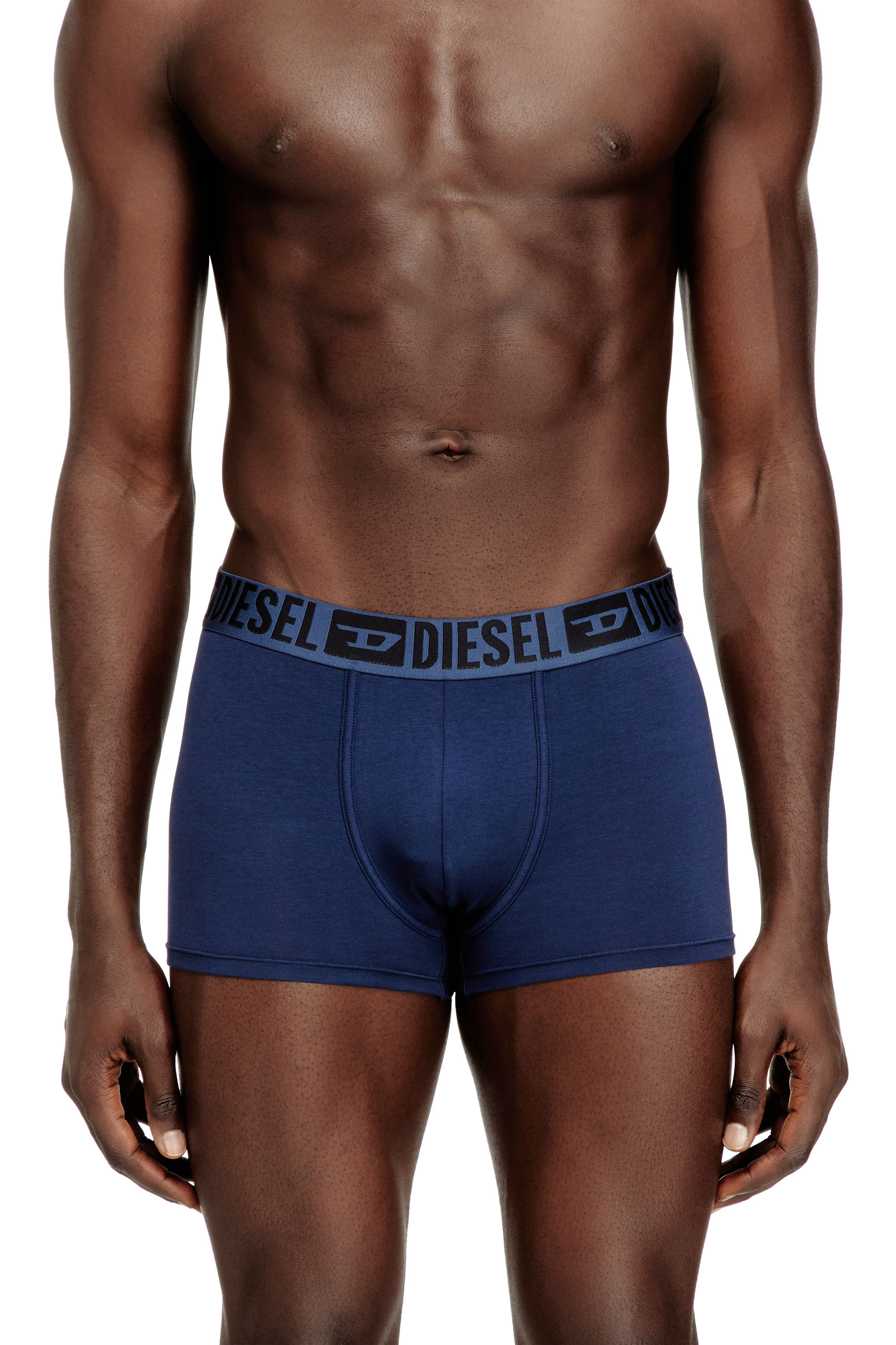 Diesel - MIKE-D-CORE-3PACK, Man's 3-pack of stretch cotton boxers with tonal waistband in null - 3