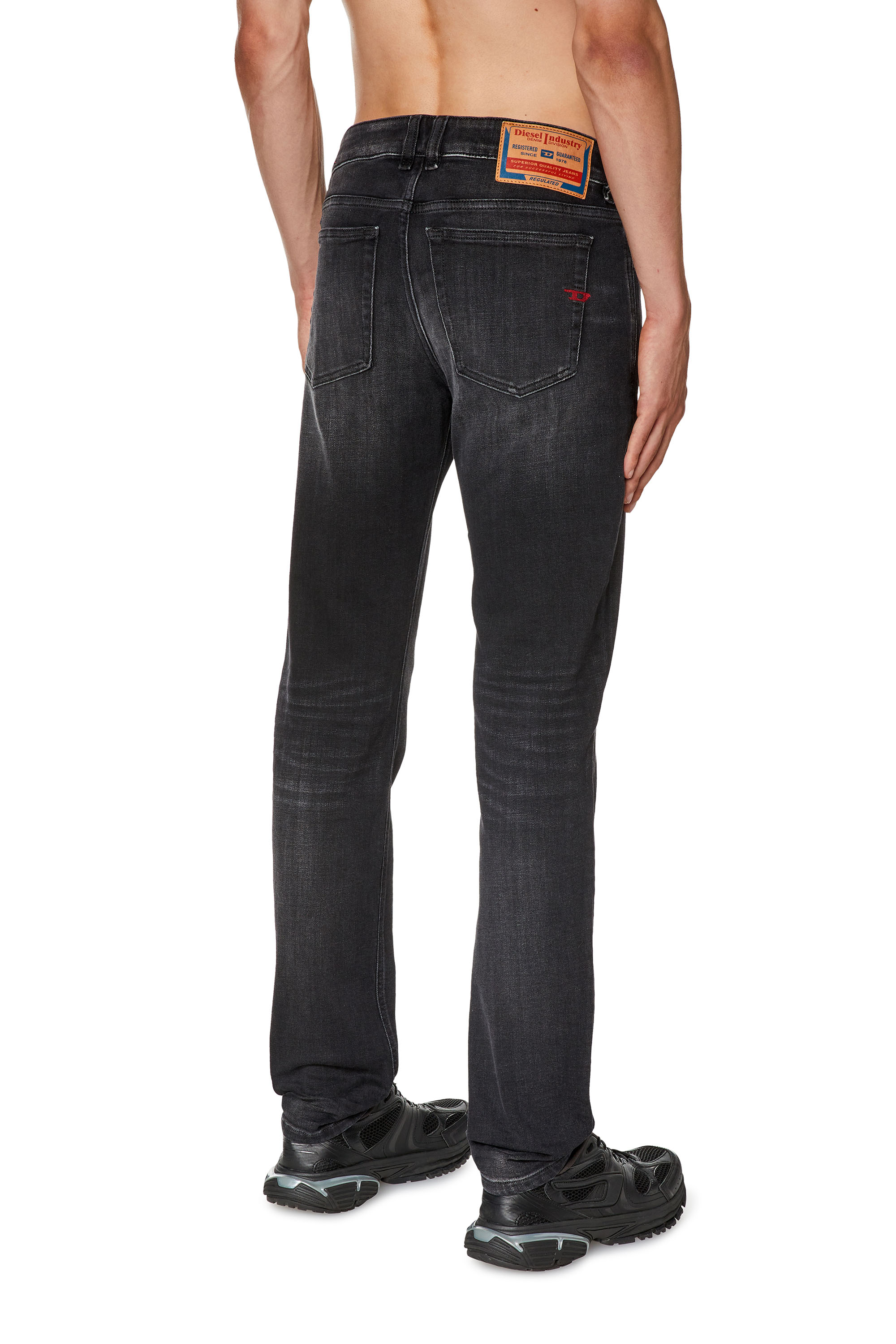 Diesel - Skinny Jeans 1979 Sleenker 09G54, Black/Dark grey - Image 3