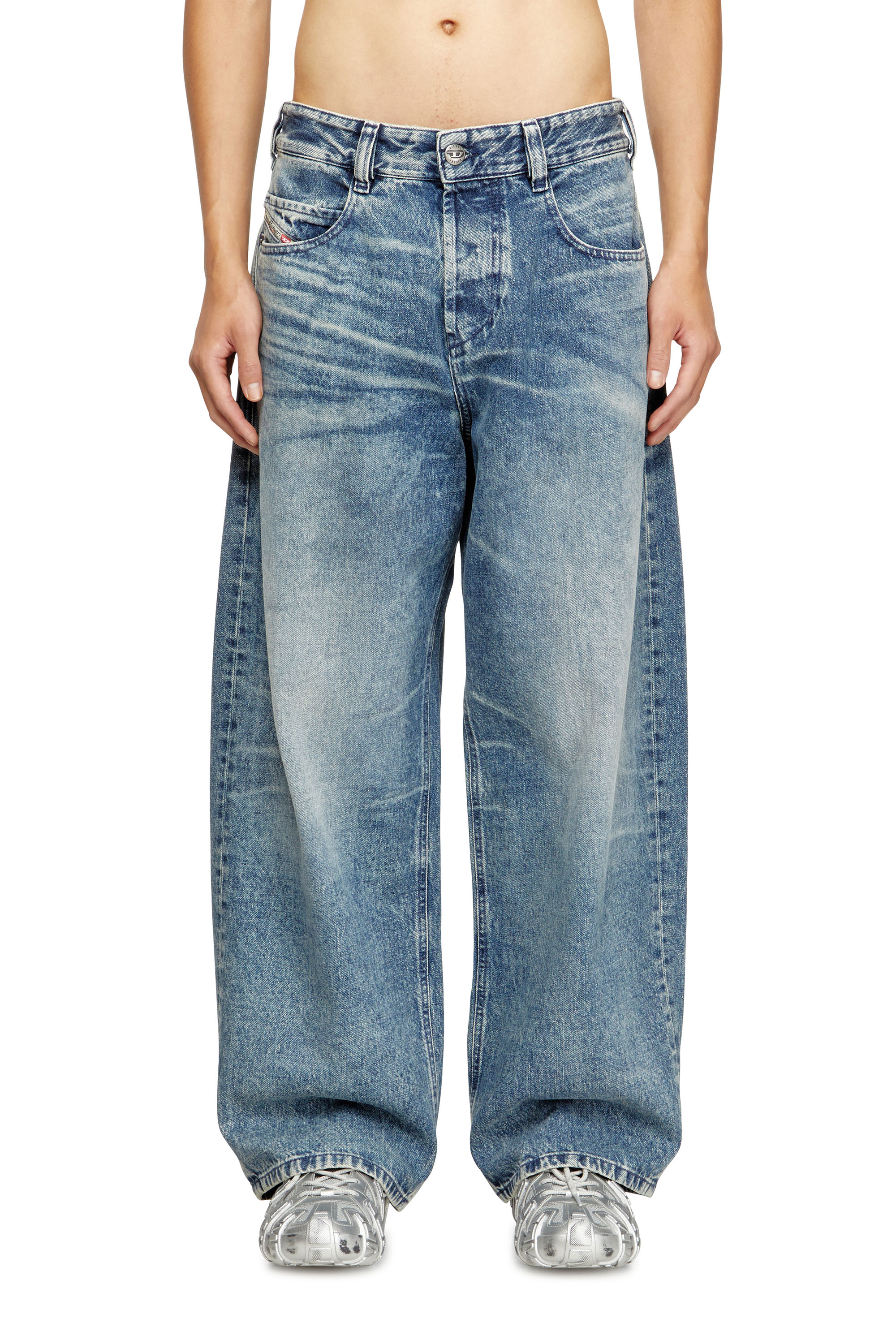 Relaxed Jeans 1997 D-Enim 007DA, Light Blue Diesel - Unisex's Relaxed Jeans 1997 D-Enim 007DA, Light Blue - 3