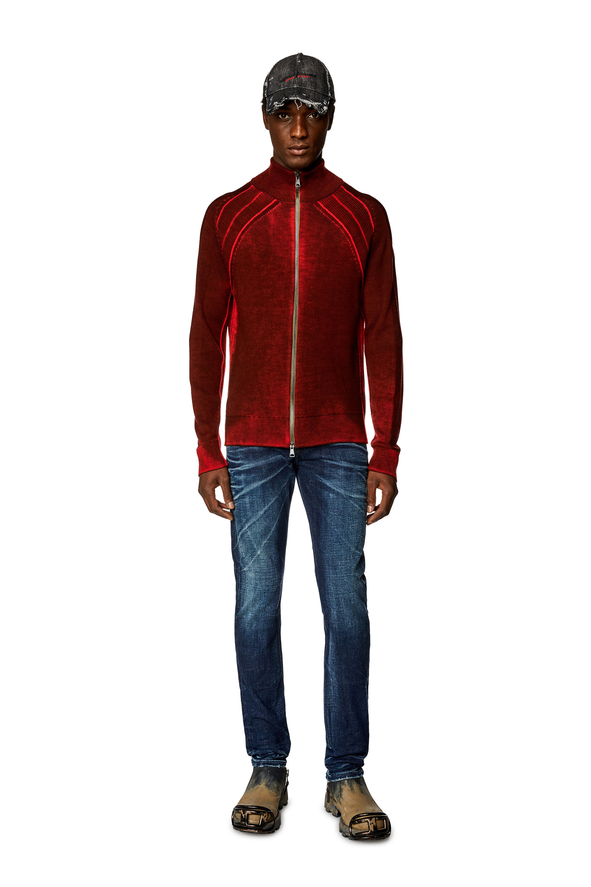 Diesel - Skinny Jeans 1979 Sleenker 09G34, Dark Blue - Image 4