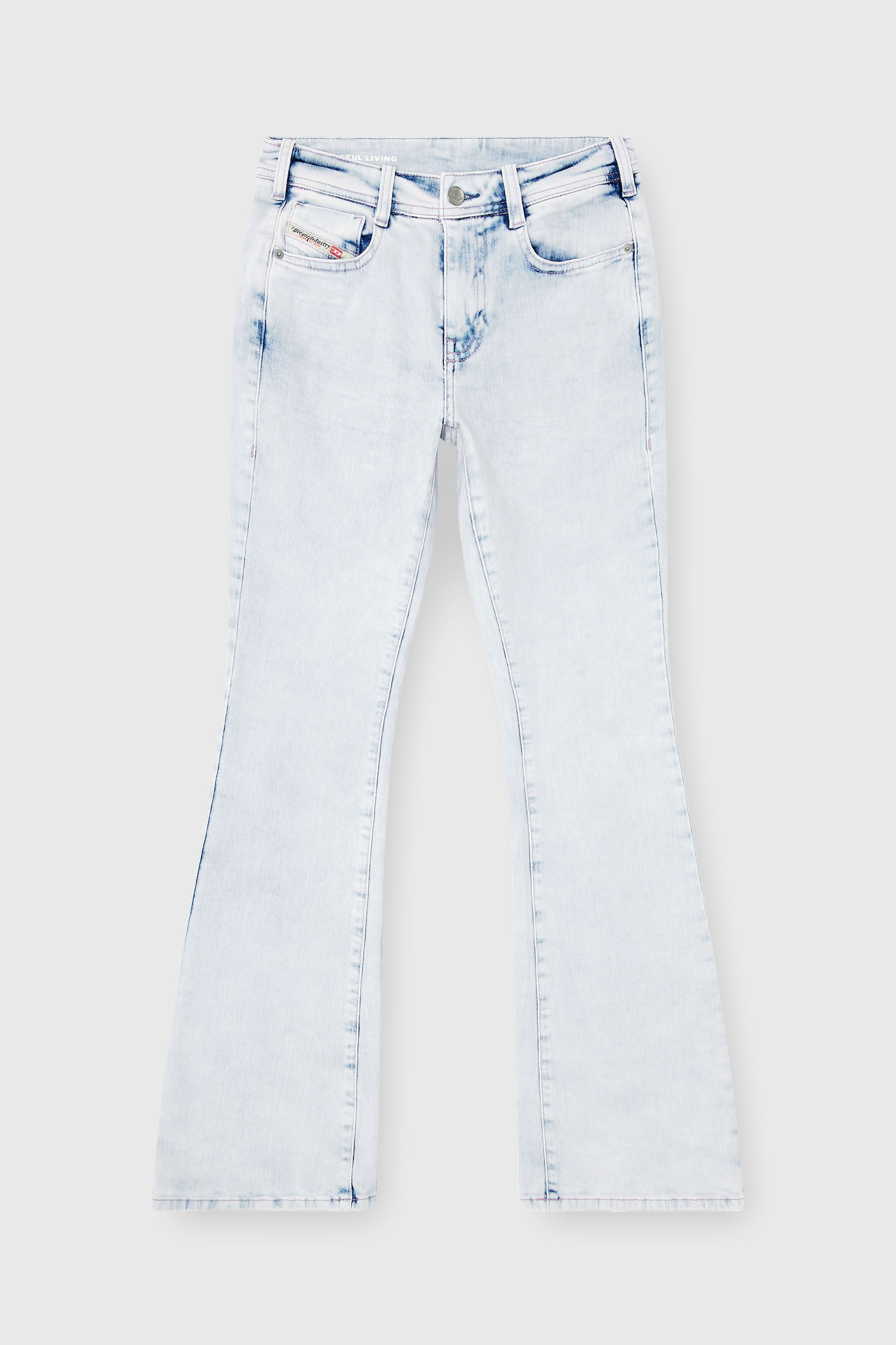 Diesel - Woman's Bootcut Jeans 1969 D-Ebbey 0HDBH, Light Blue - 6