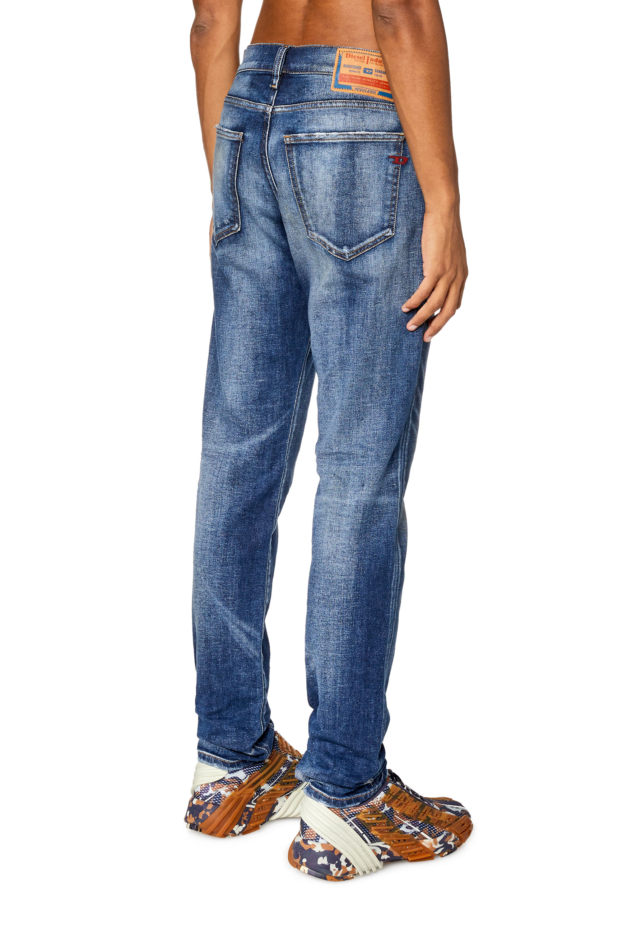 Diesel - Slim Jeans 2019 D-Strukt 09G89, Medium blue - Image 2