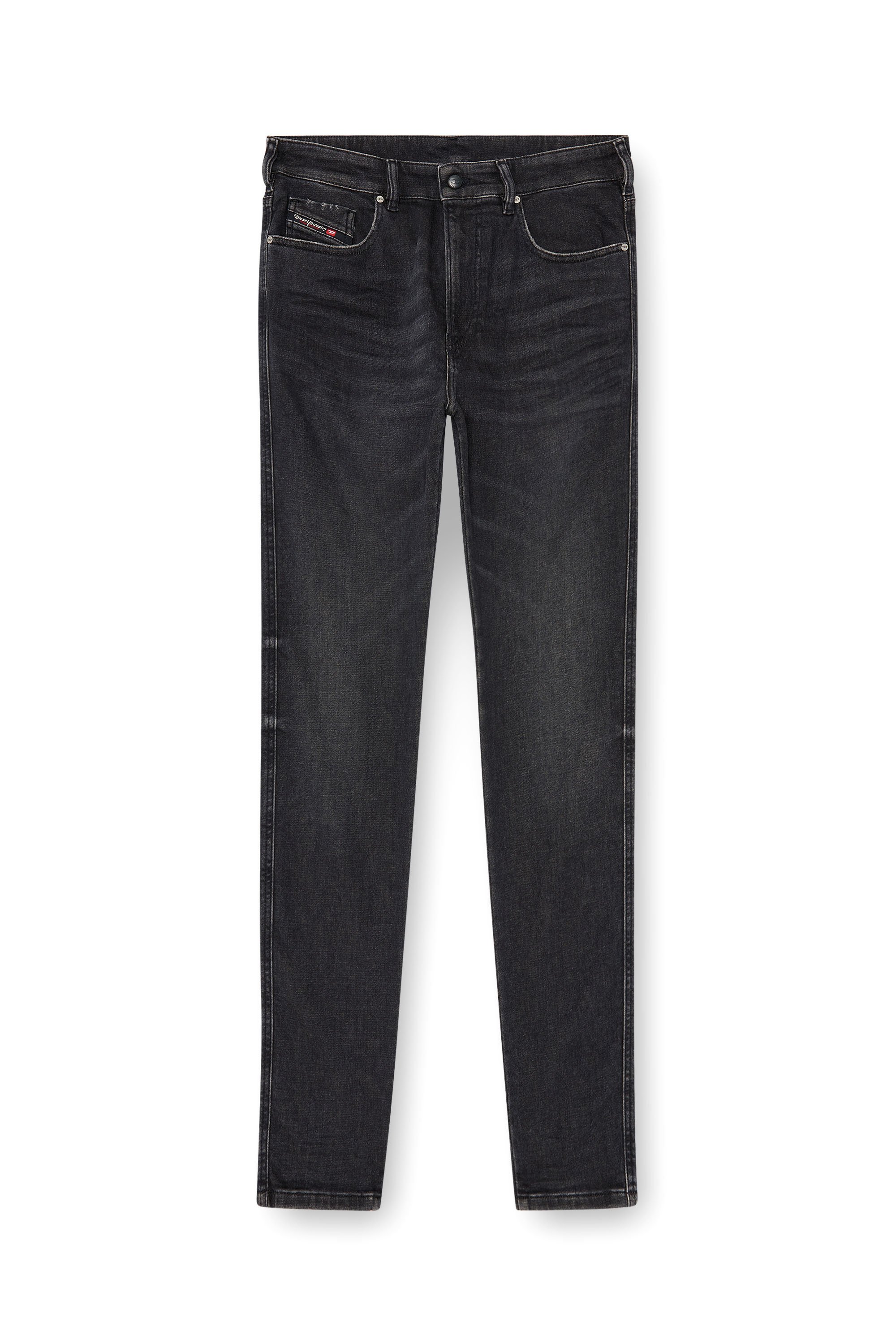 Diesel - Man's Slim 2062 D-Strukt Joggjeans&reg; 09P92, Black/Dark grey - 3